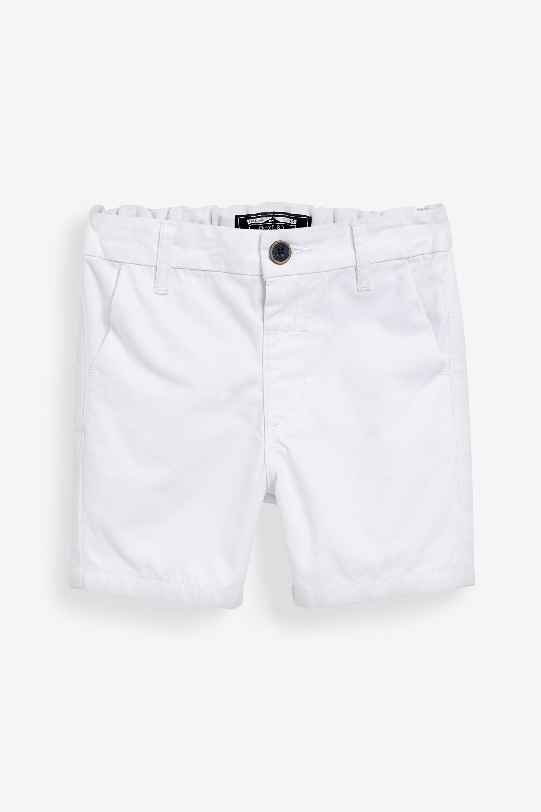 Mint Green/White 2 Pack Chino Shorts (3mths-7yrs)