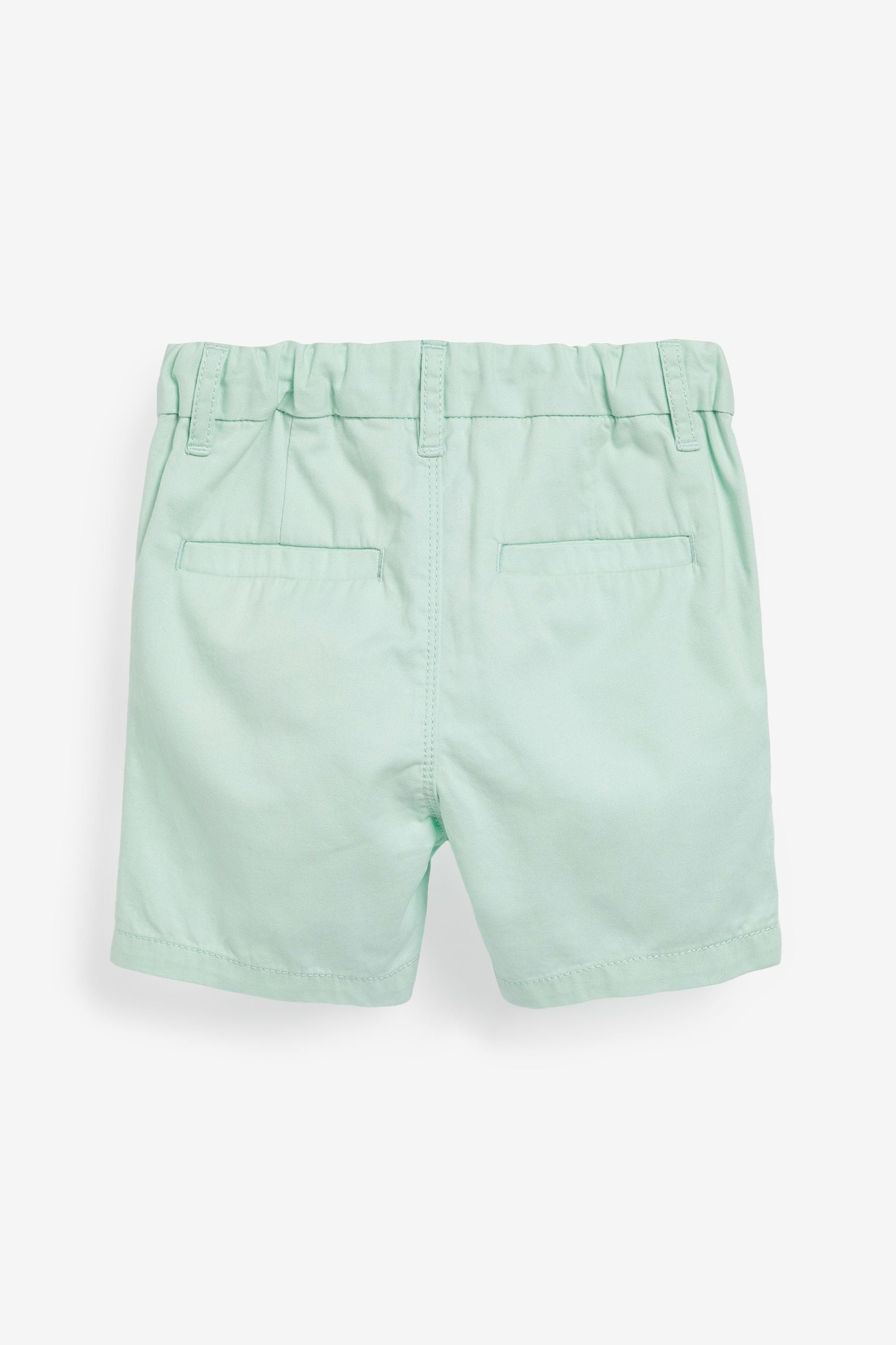 Mint Green/White 2 Pack Chino Shorts (3mths-7yrs)