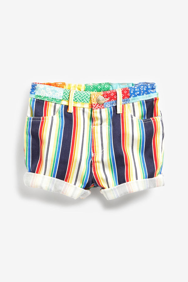 Little Bird Rainbow Denim Shorts