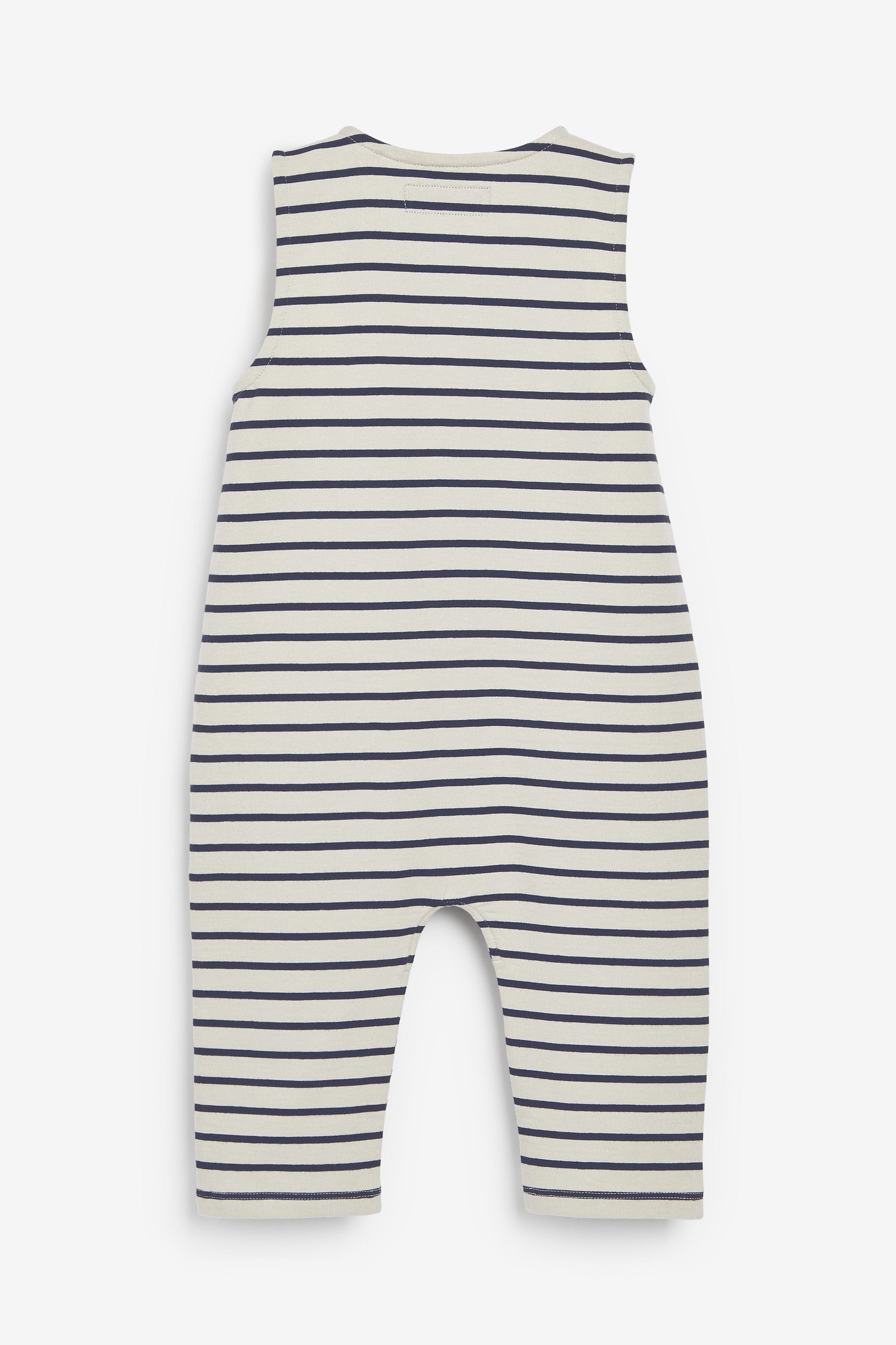 Ecru Stripe Jersey All-In-One (3mths-7yrs)