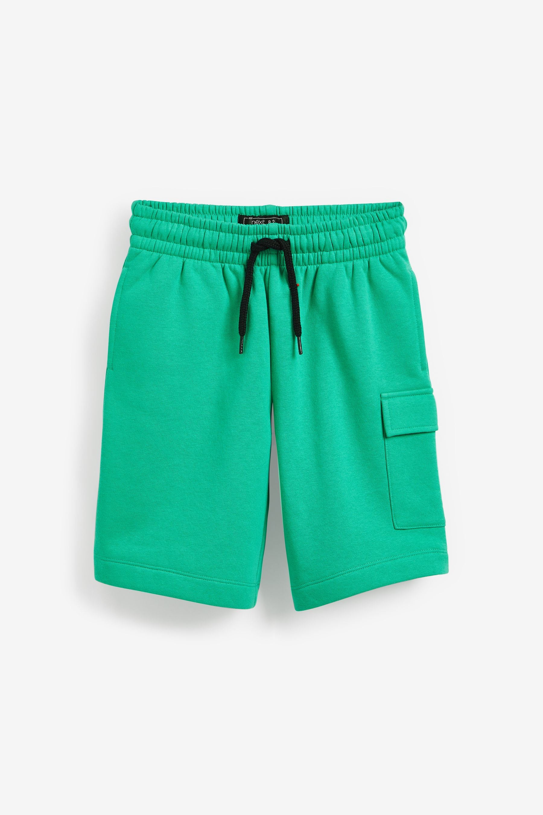 Green Basic Cargo Shorts (3-16yrs)