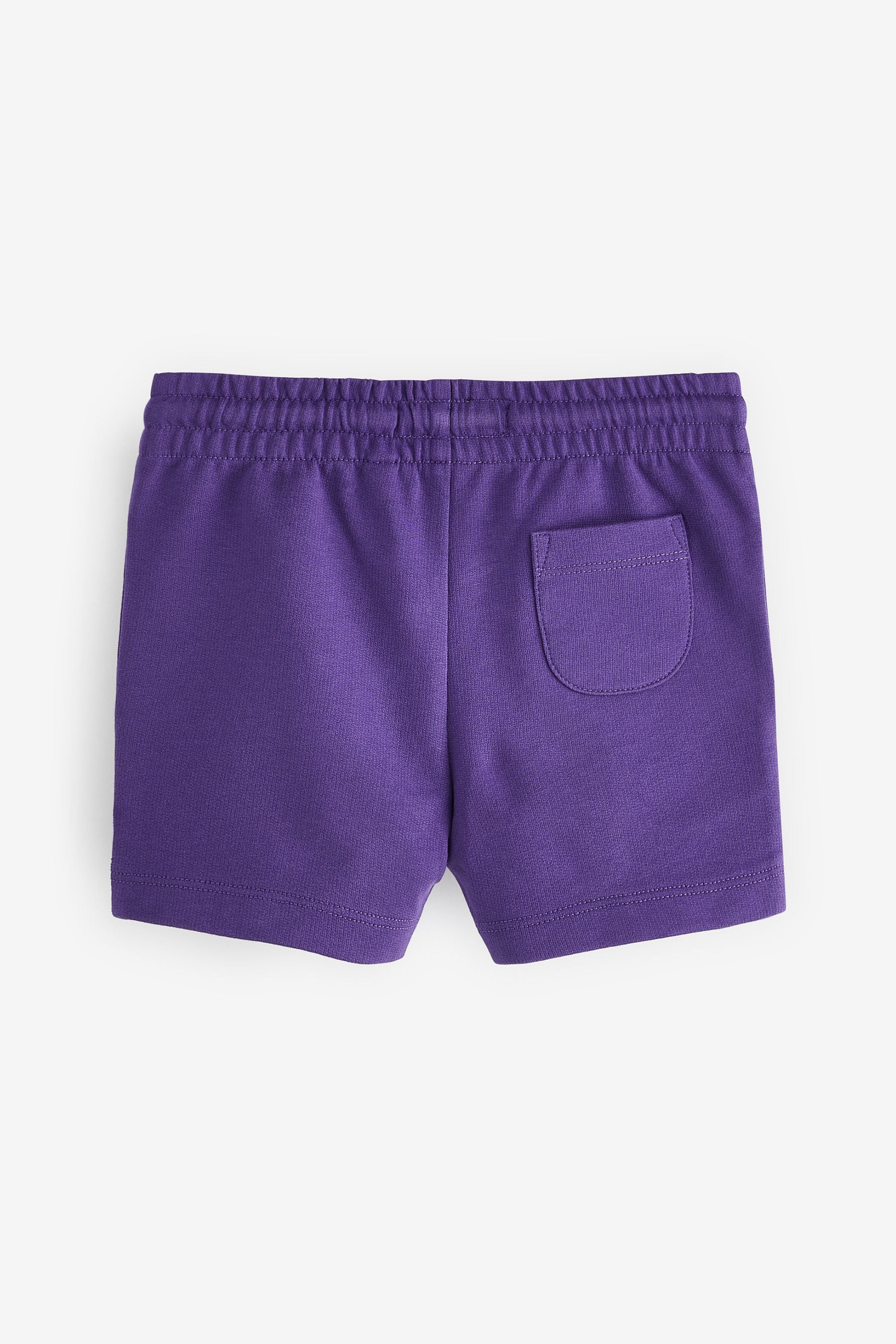 Purple Jersey Shorts (3mths-7yrs)