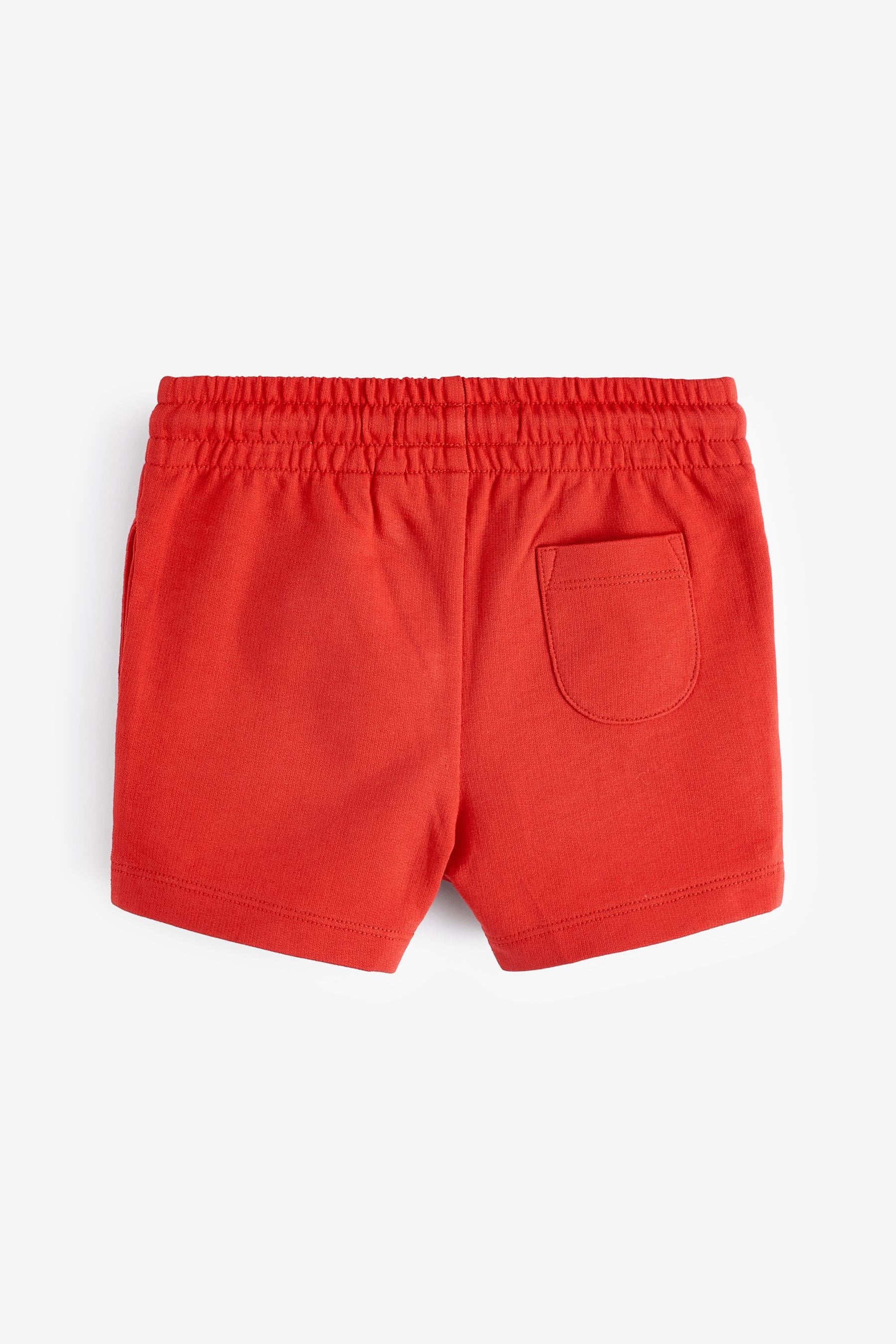 Red Jersey Shorts (3mths-7yrs)