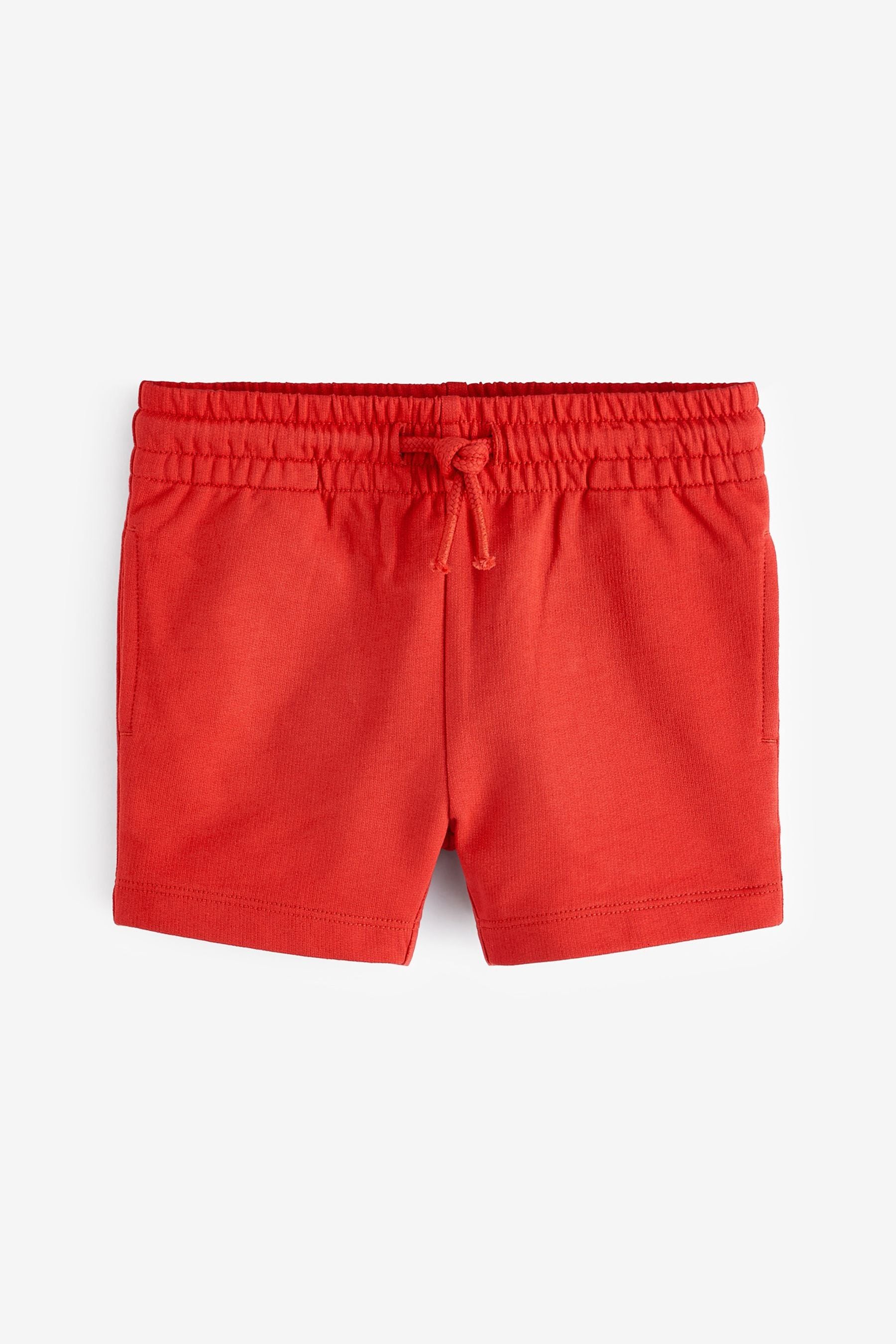 Red Jersey Shorts (3mths-7yrs)