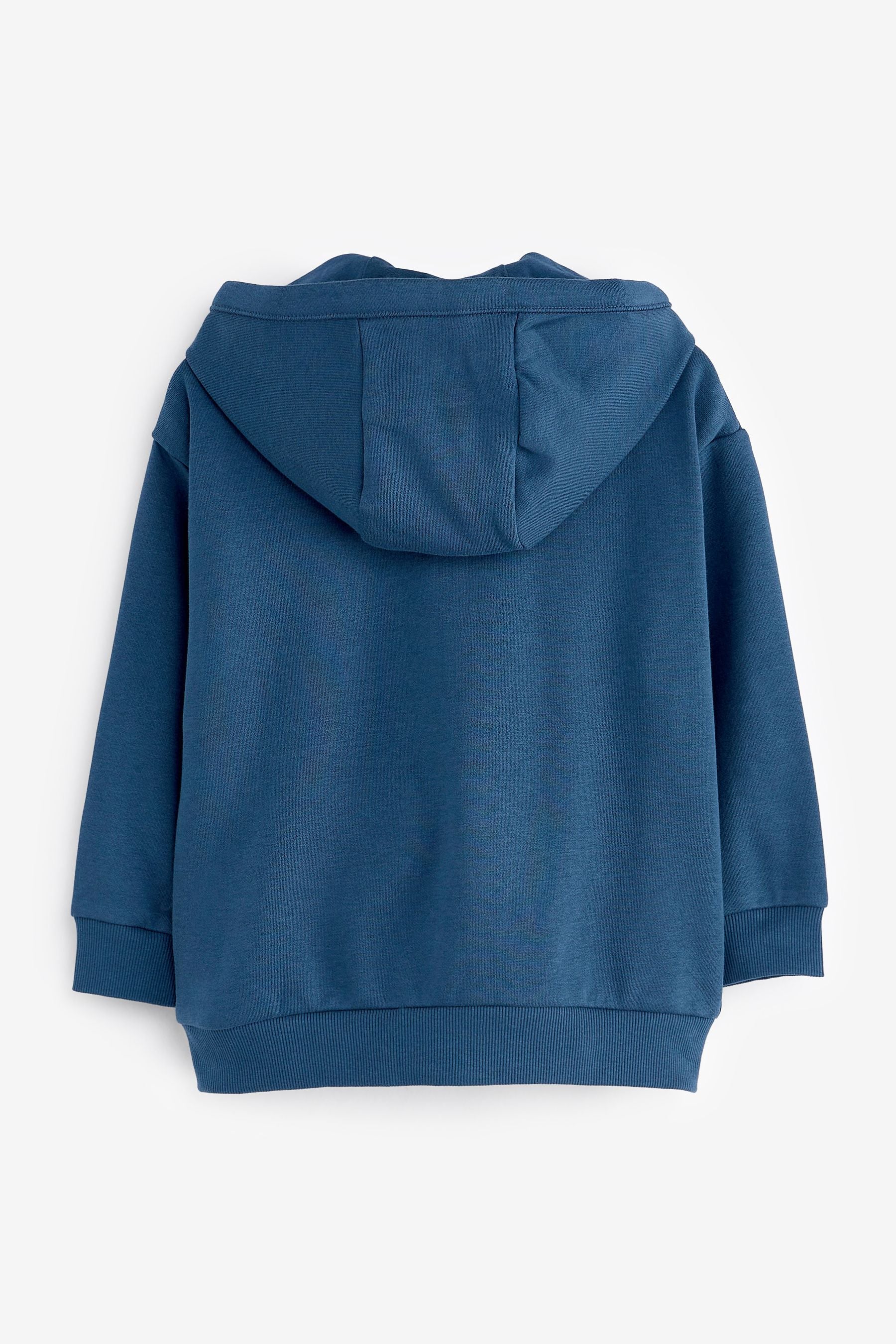 Blue Zip Through Hoodie (3-16yrs)