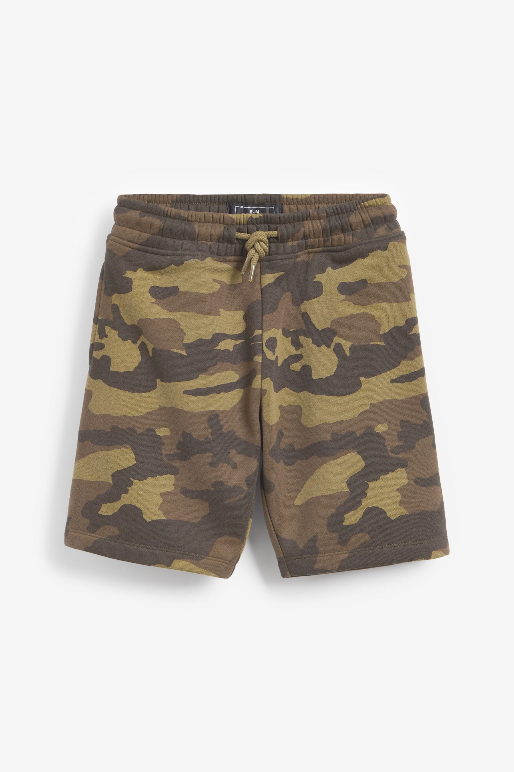 Camo/Stone/Grey 3 Pack Jersey Shorts (3-16yrs)