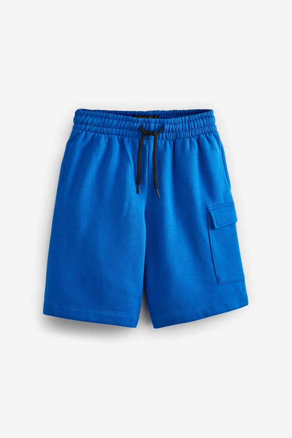 Cobalt Blue Basic Cargo Shorts (3-16yrs)