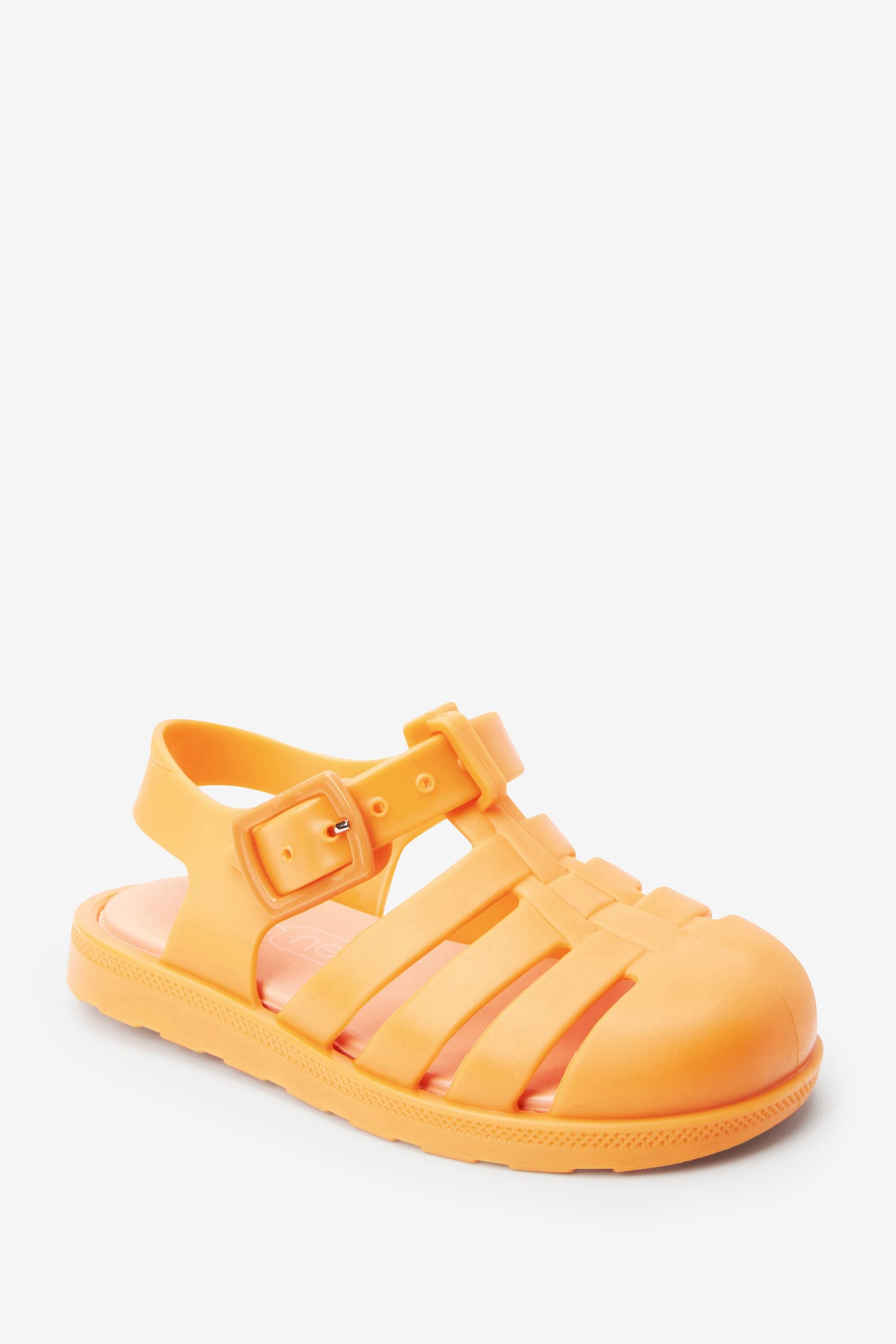 Yellow Jelly Shoes