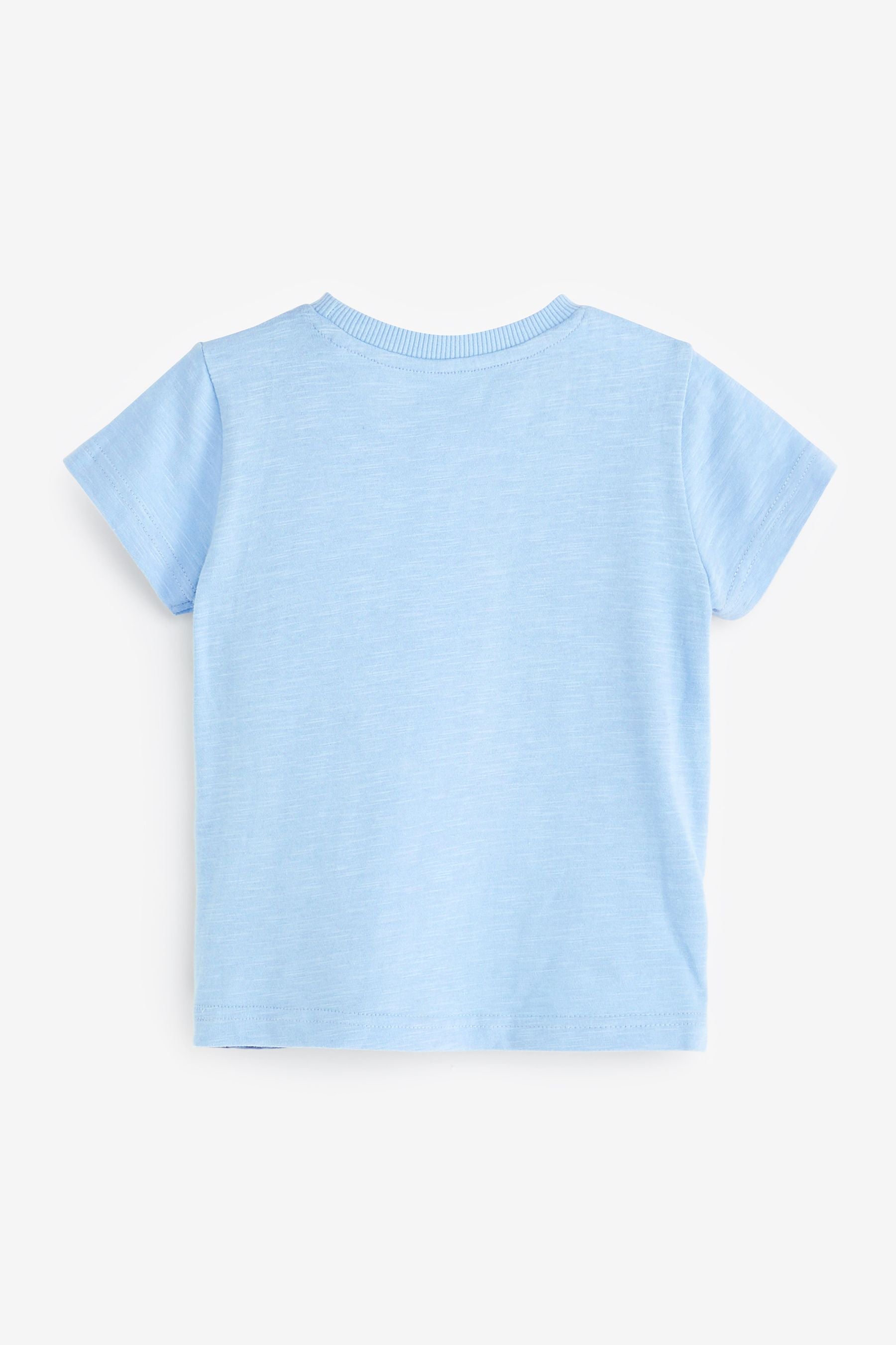 Blue London Appliqu T-Shirt (3mths-7