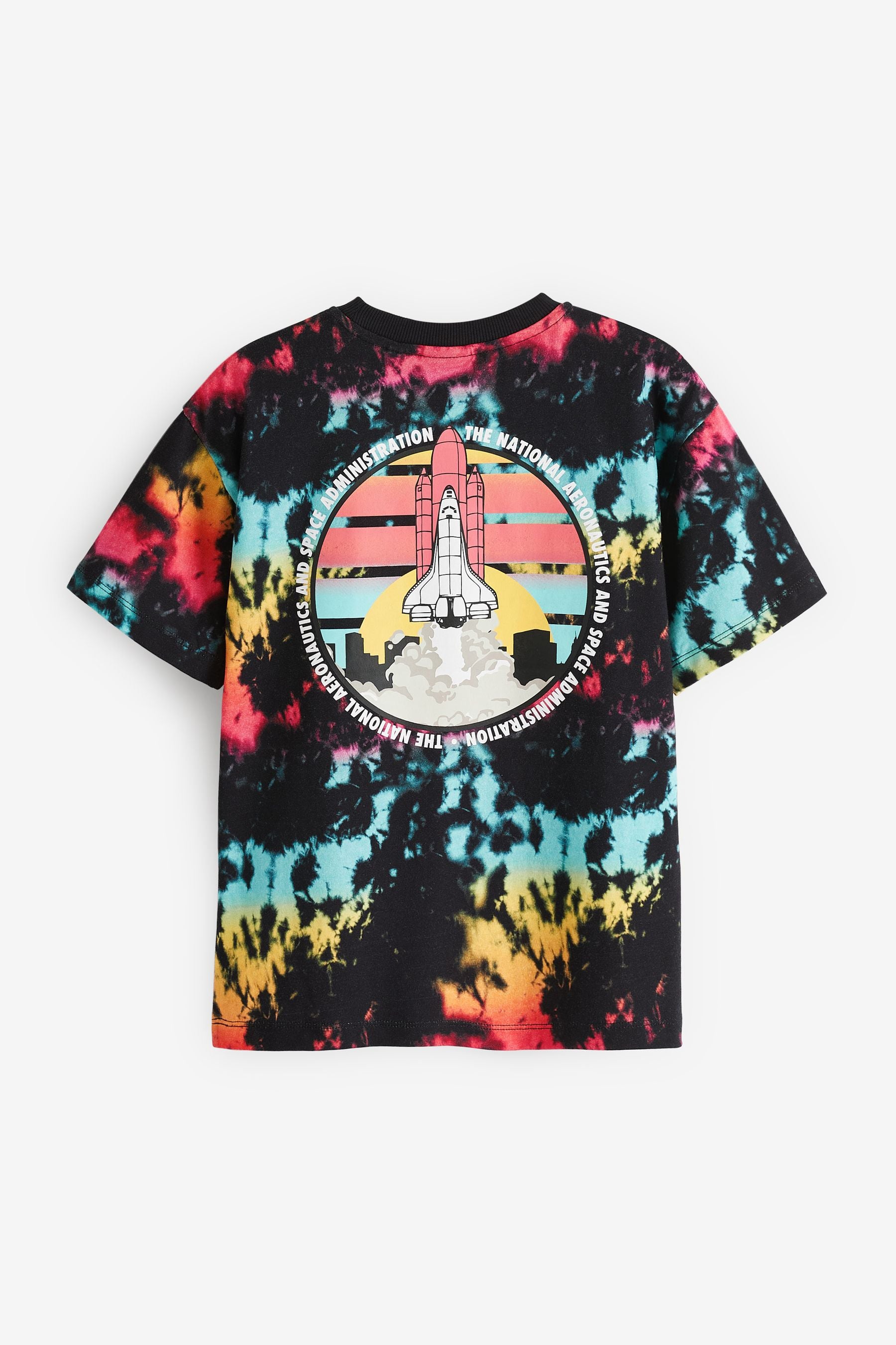 Nasa Tie Dye Short Sleeve T-Shirt (3-16yrs)