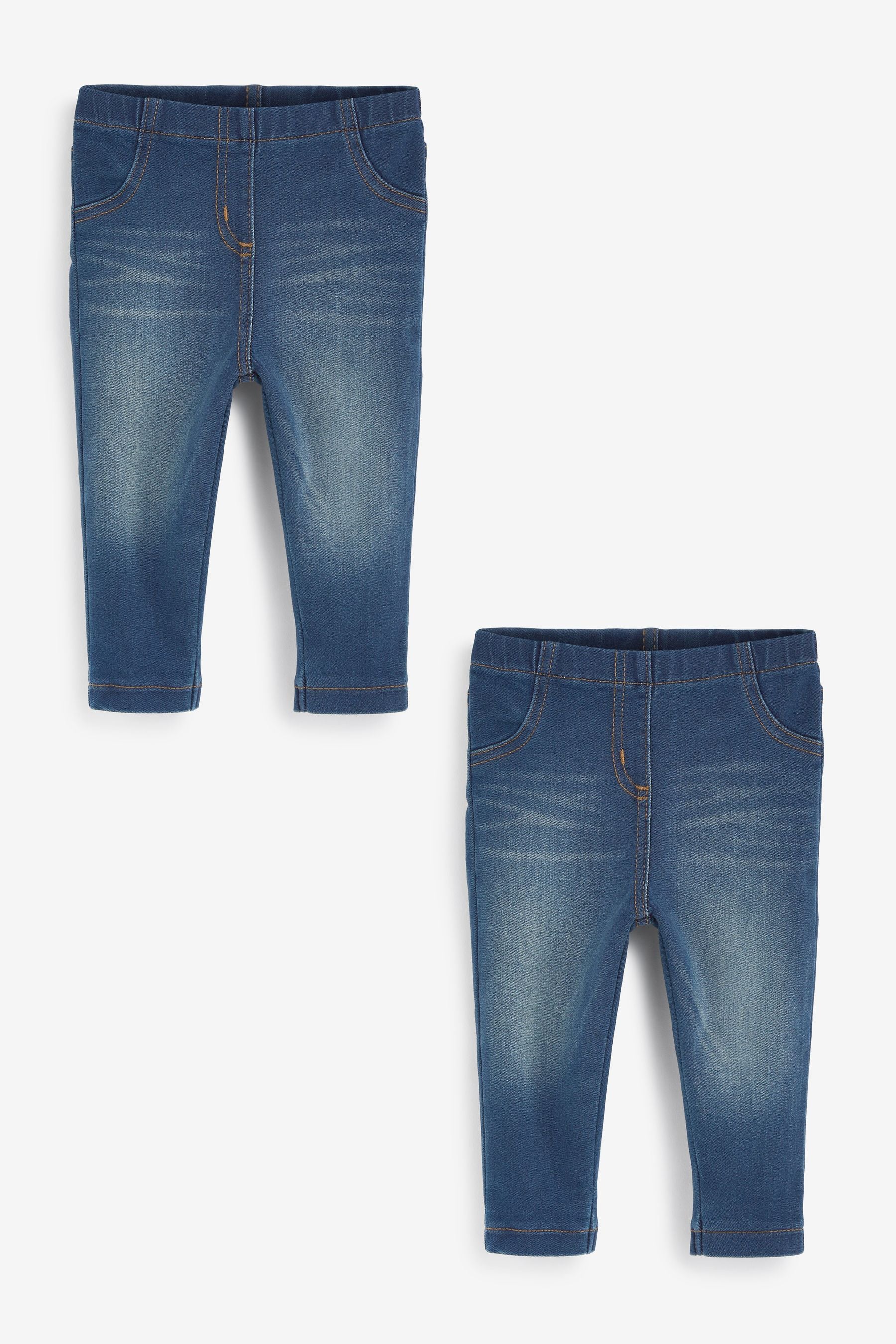 Denim Elasticated Waist Jeggings (3mths-7yrs)