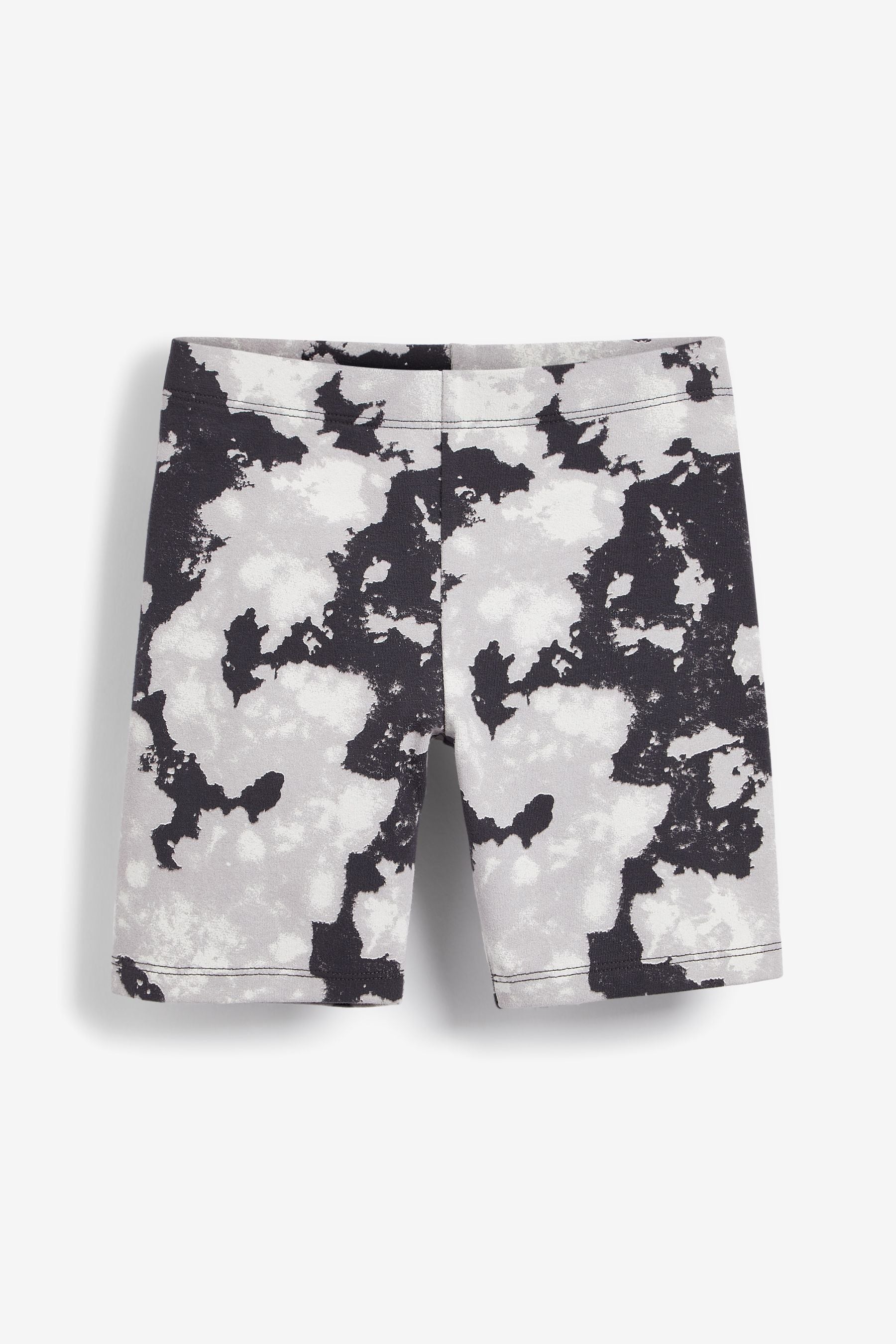 Black Tie Dye/ Animal 2 Pack Cycle Shorts (3-16yrs)