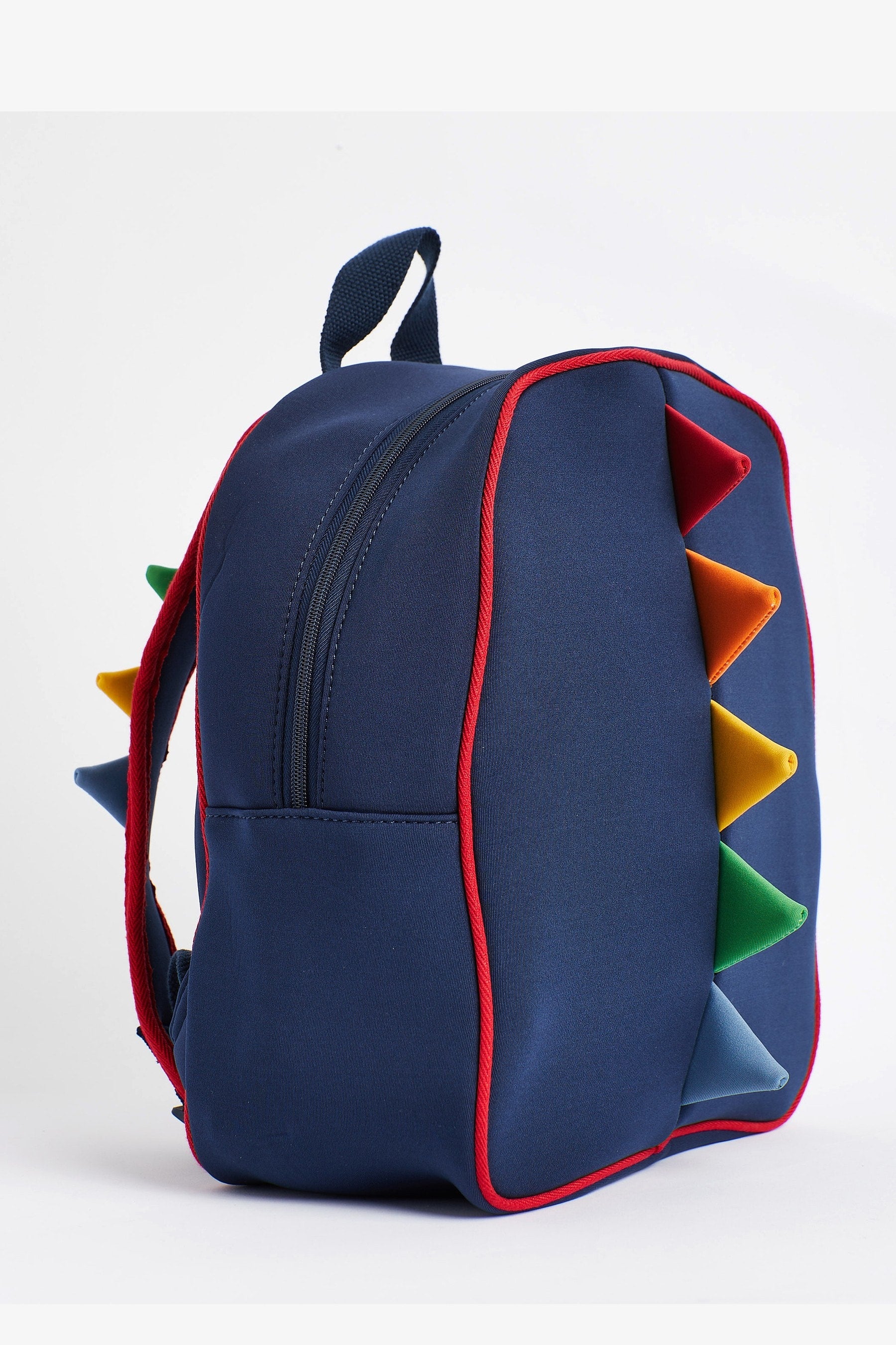 Navy Blue Dino Spike Backpack