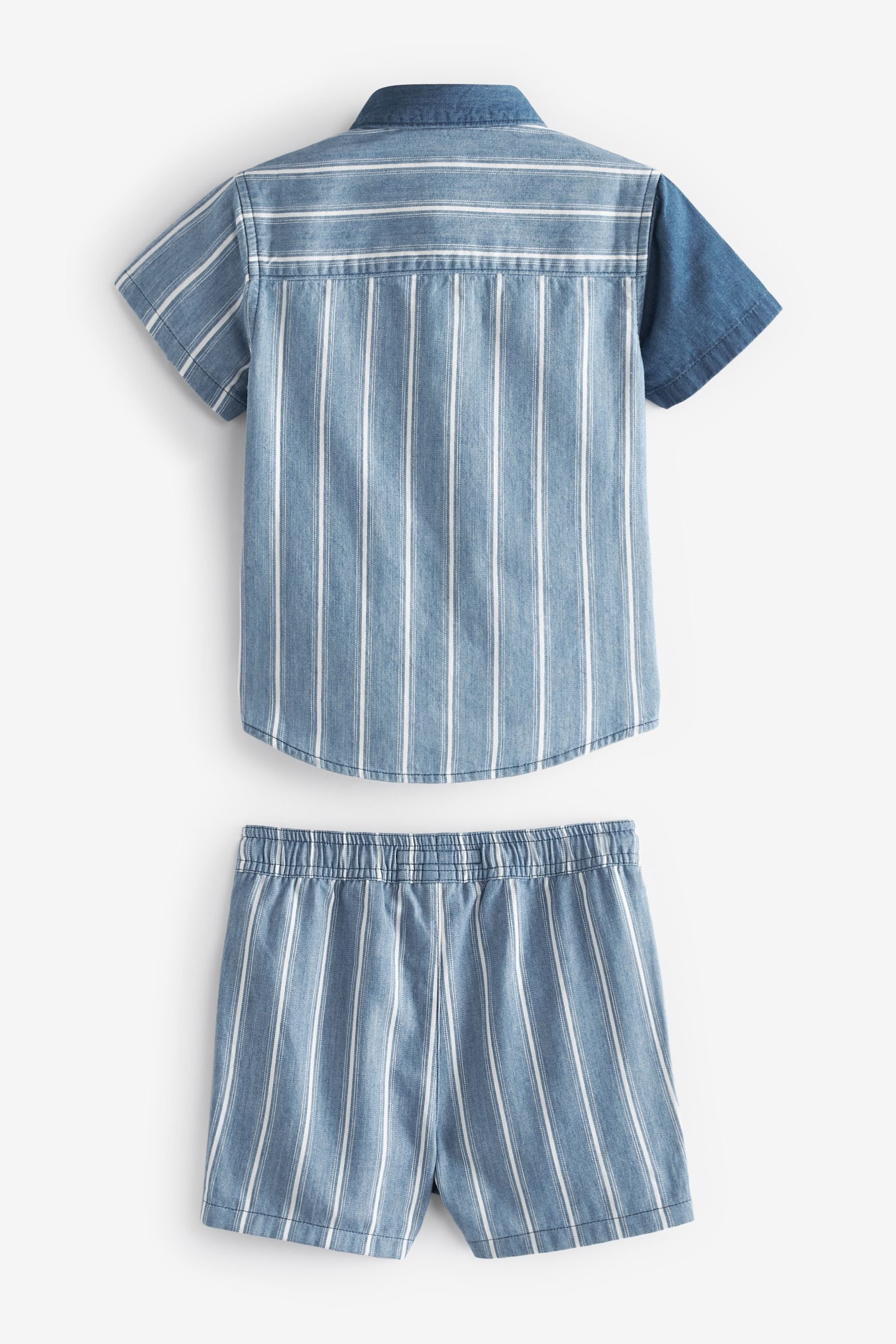 Blue Stripe Shirt (3mths-7yrs)