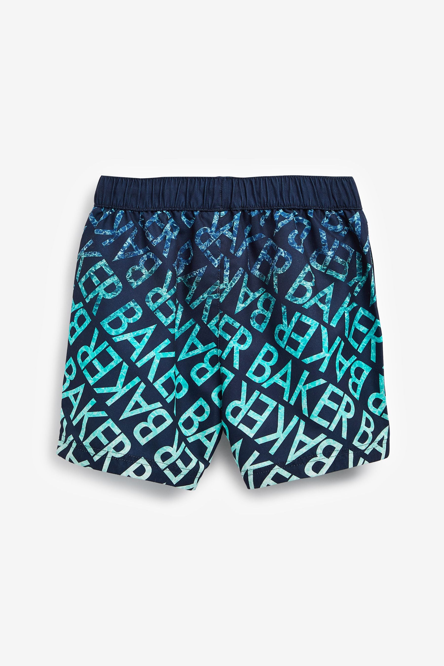 Baker by Ted Baker Navy Blue Ombre Swim Shorts