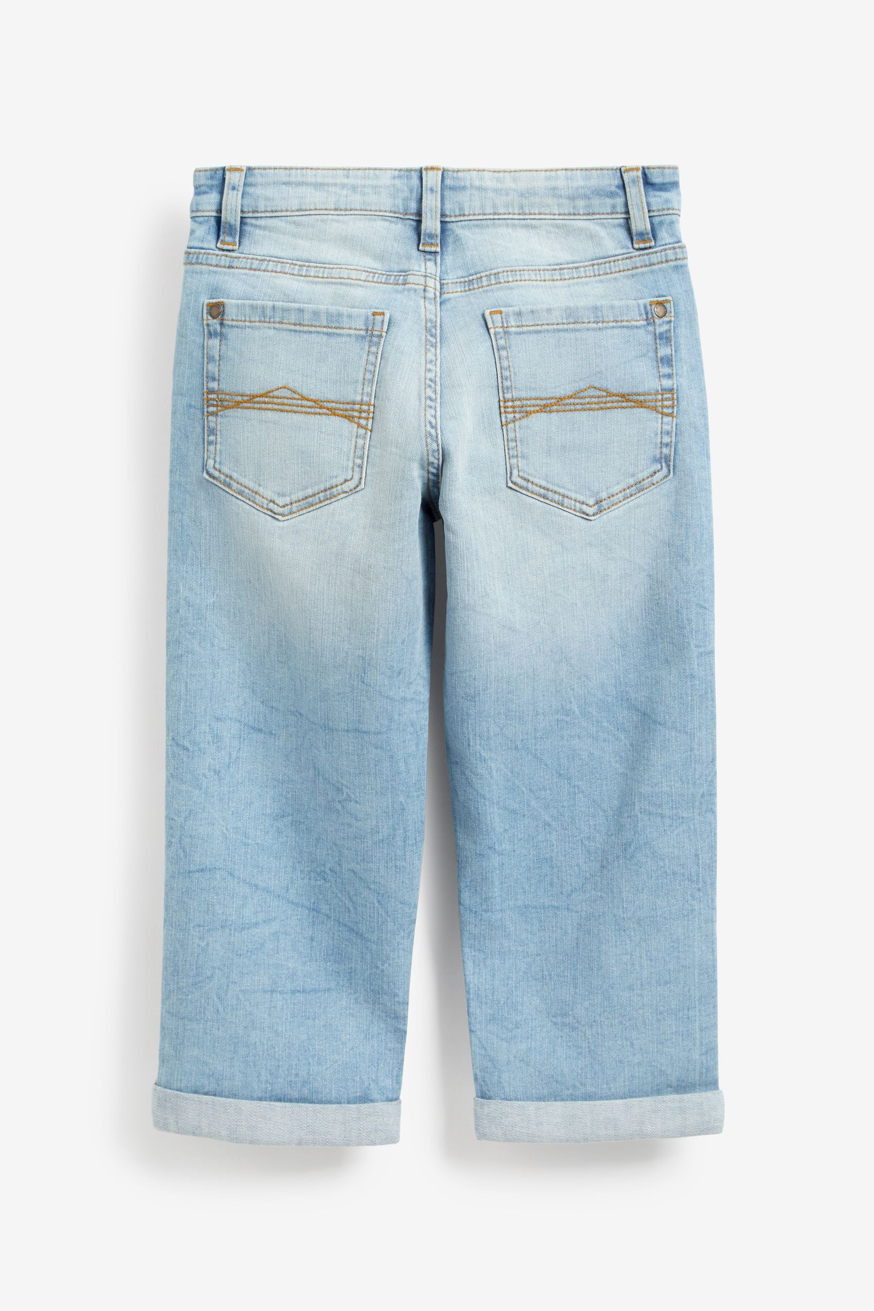 Bleach Denim Five Pocket Jeans (3-16yrs)