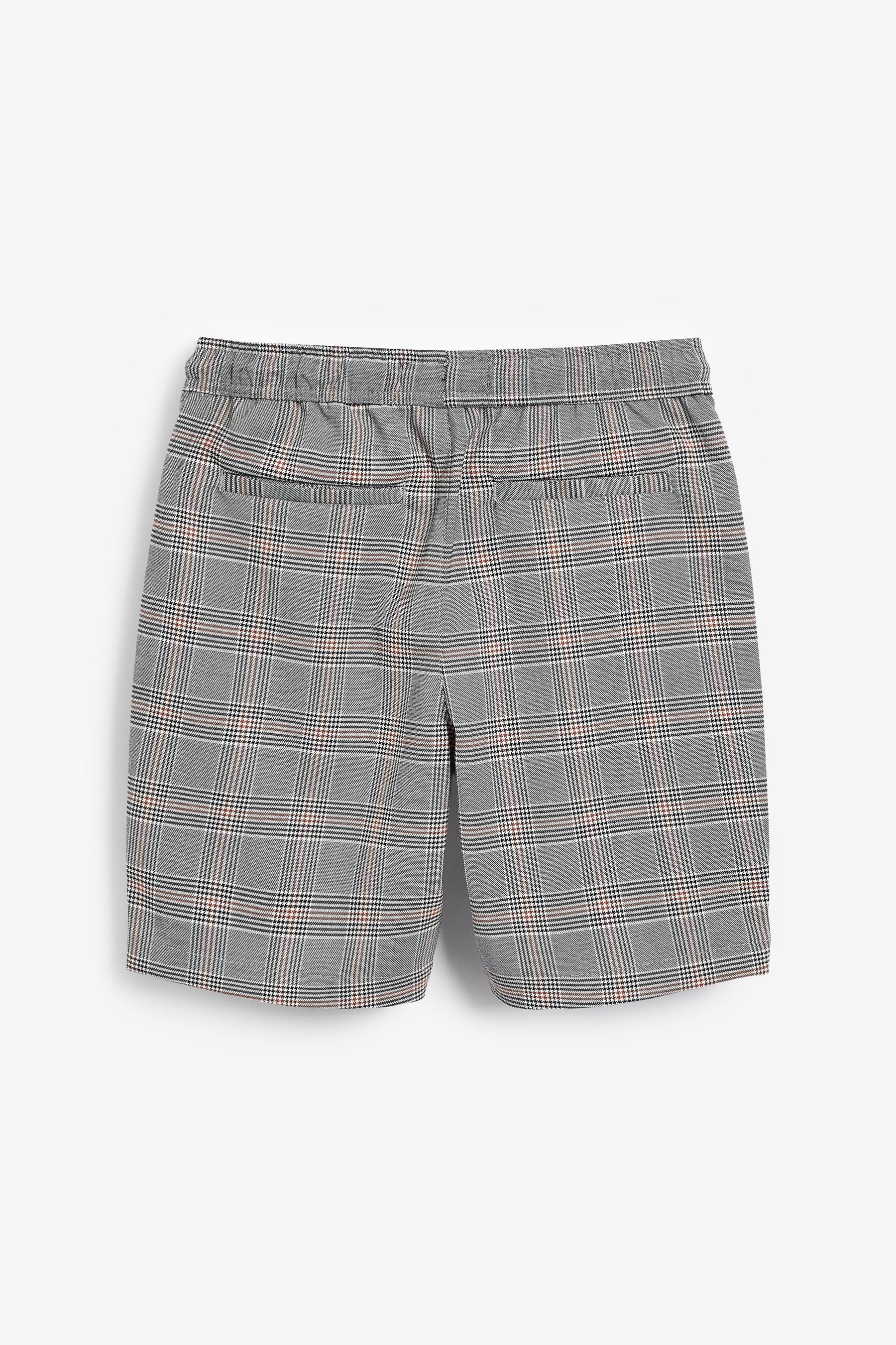 Neutral Check Pull-On Shorts (3-16yrs)