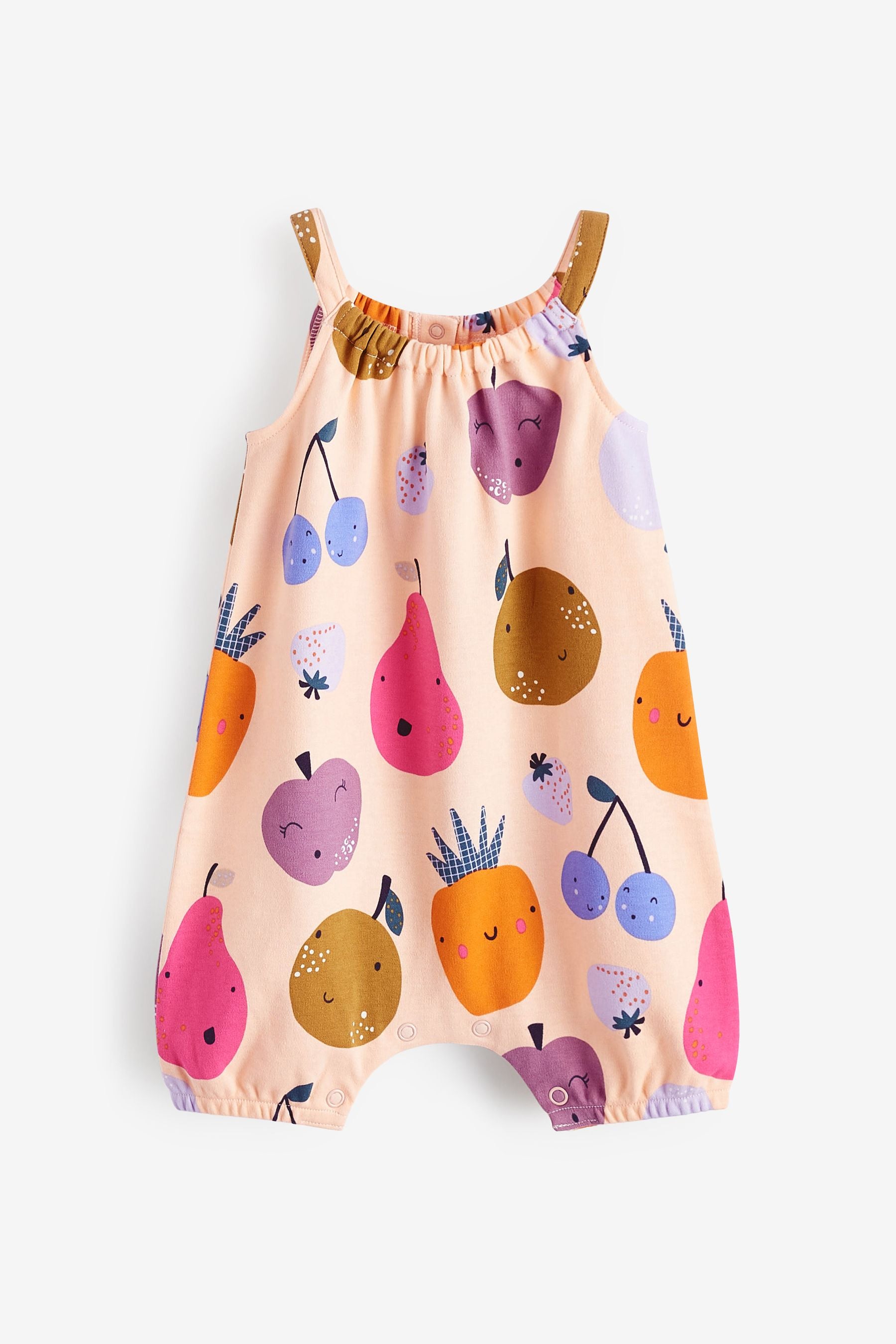 Fruit Print 2 Pack Rompers (0mths-3yrs)