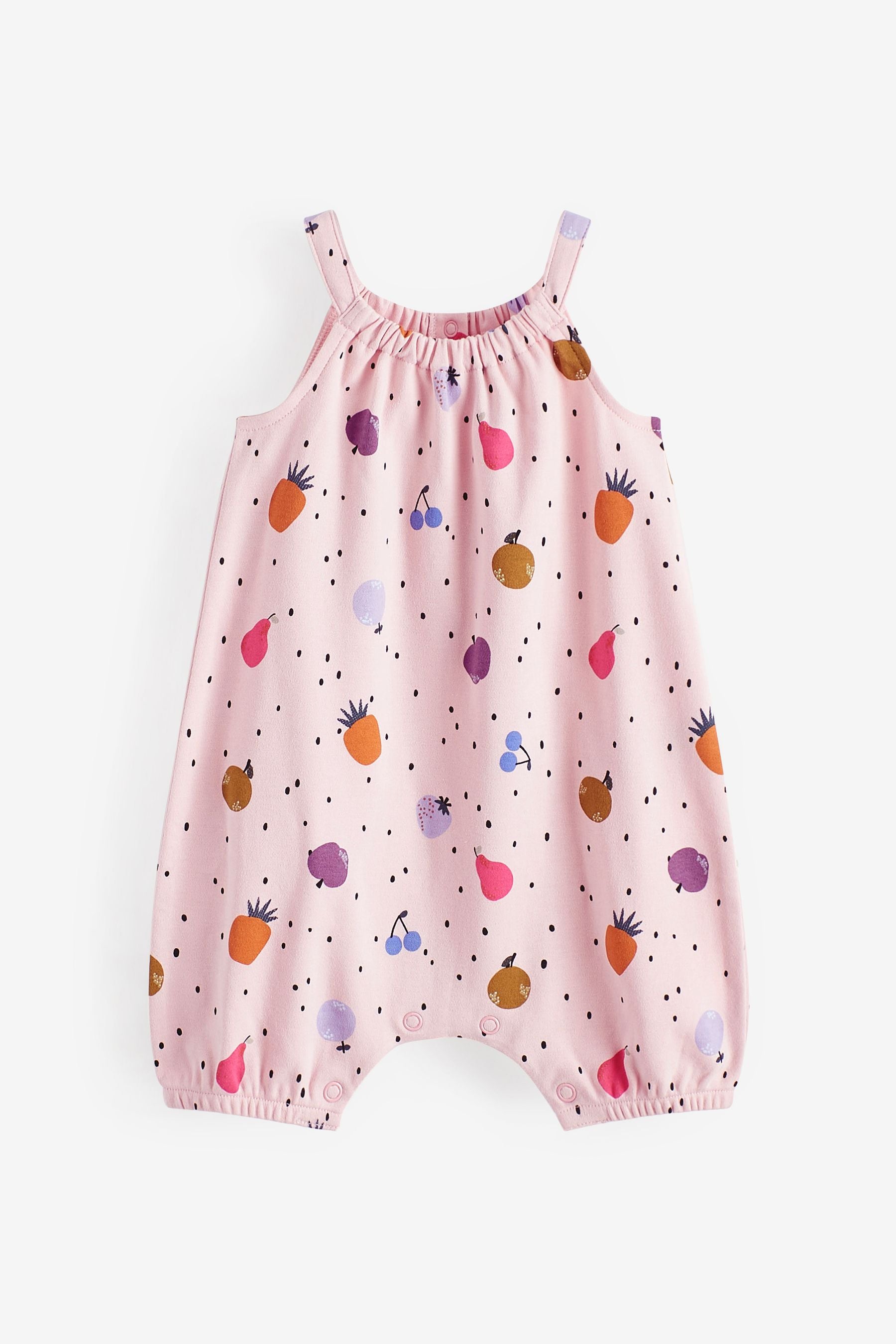 Fruit Print 2 Pack Rompers (0mths-3yrs)