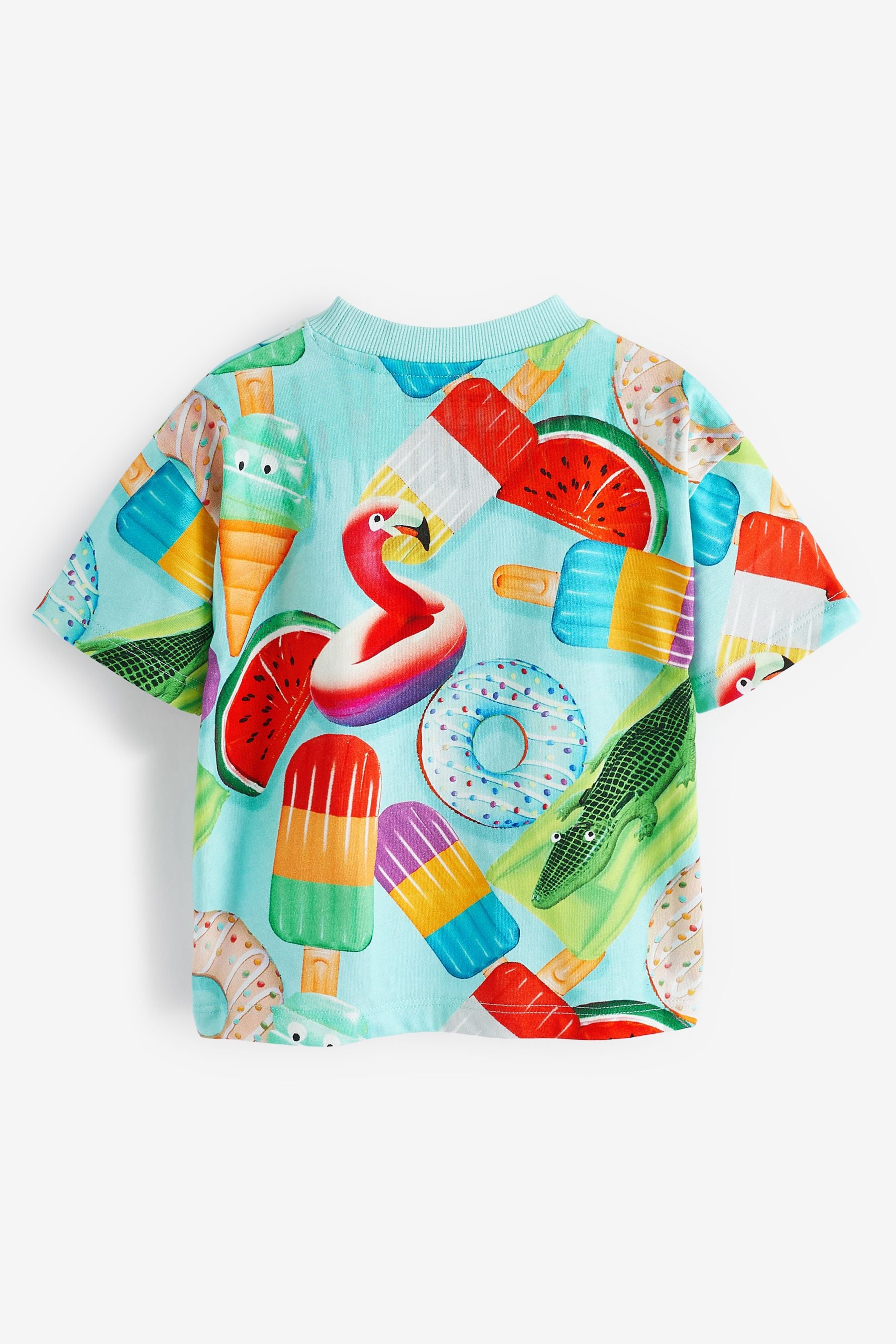 Multi Holiday All Over Print T-Shirt (3mths-7yrs)