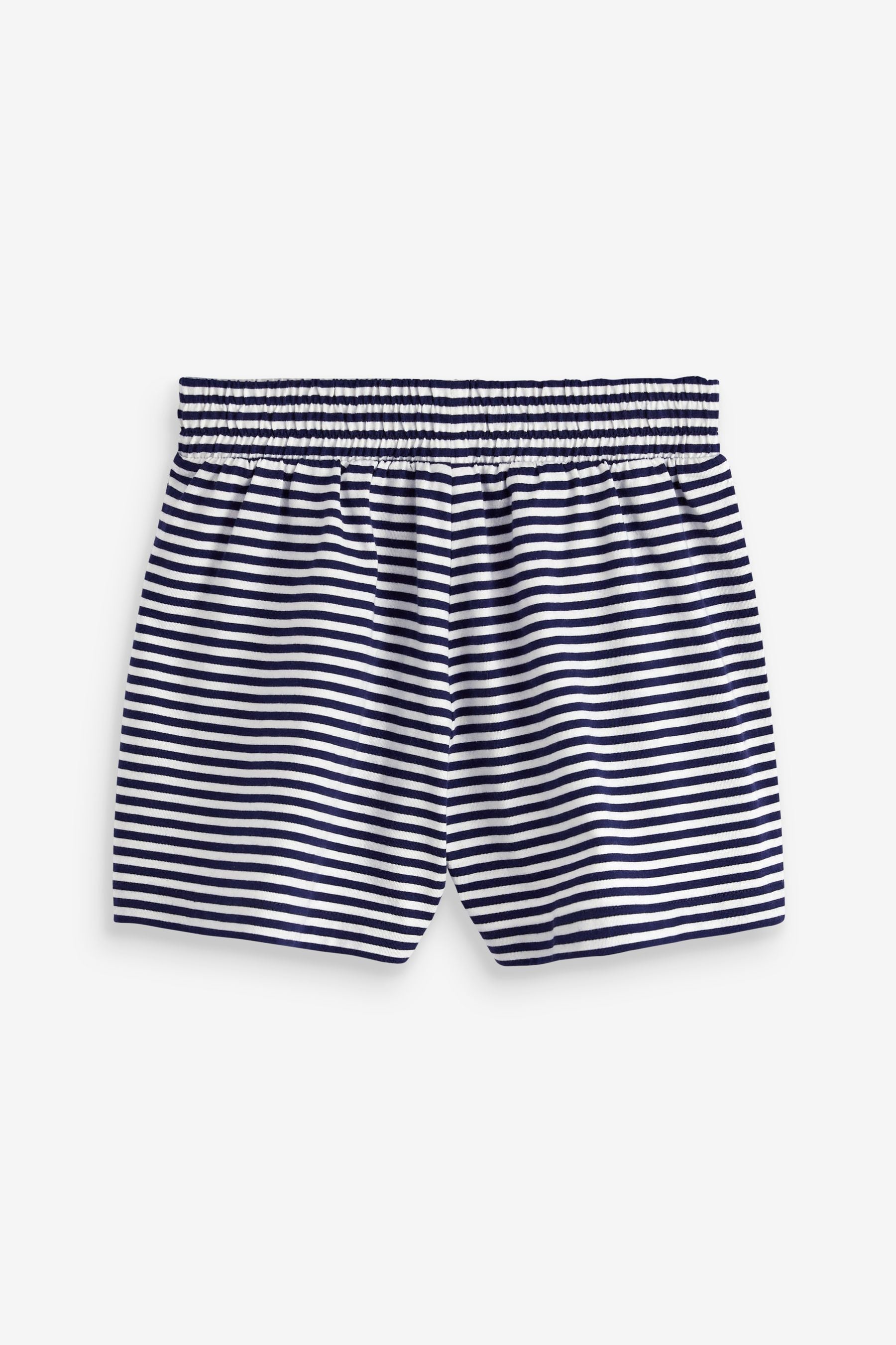 Navy/White Star/Stripe/Spot 3 Pack Short Pyjamas (9mths-16yrs)