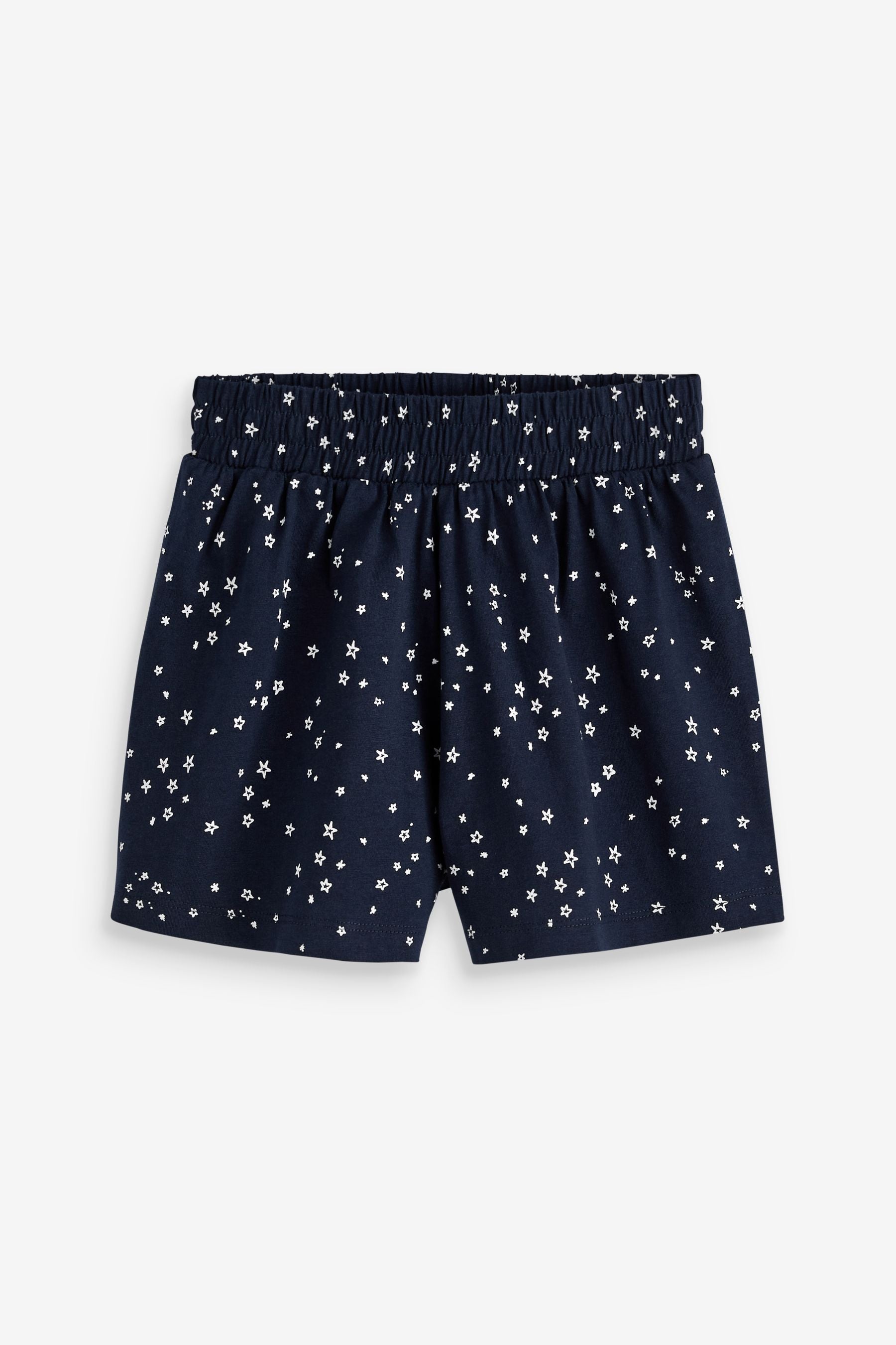 Navy/White Star/Stripe/Spot 3 Pack Short Pyjamas (9mths-16yrs)