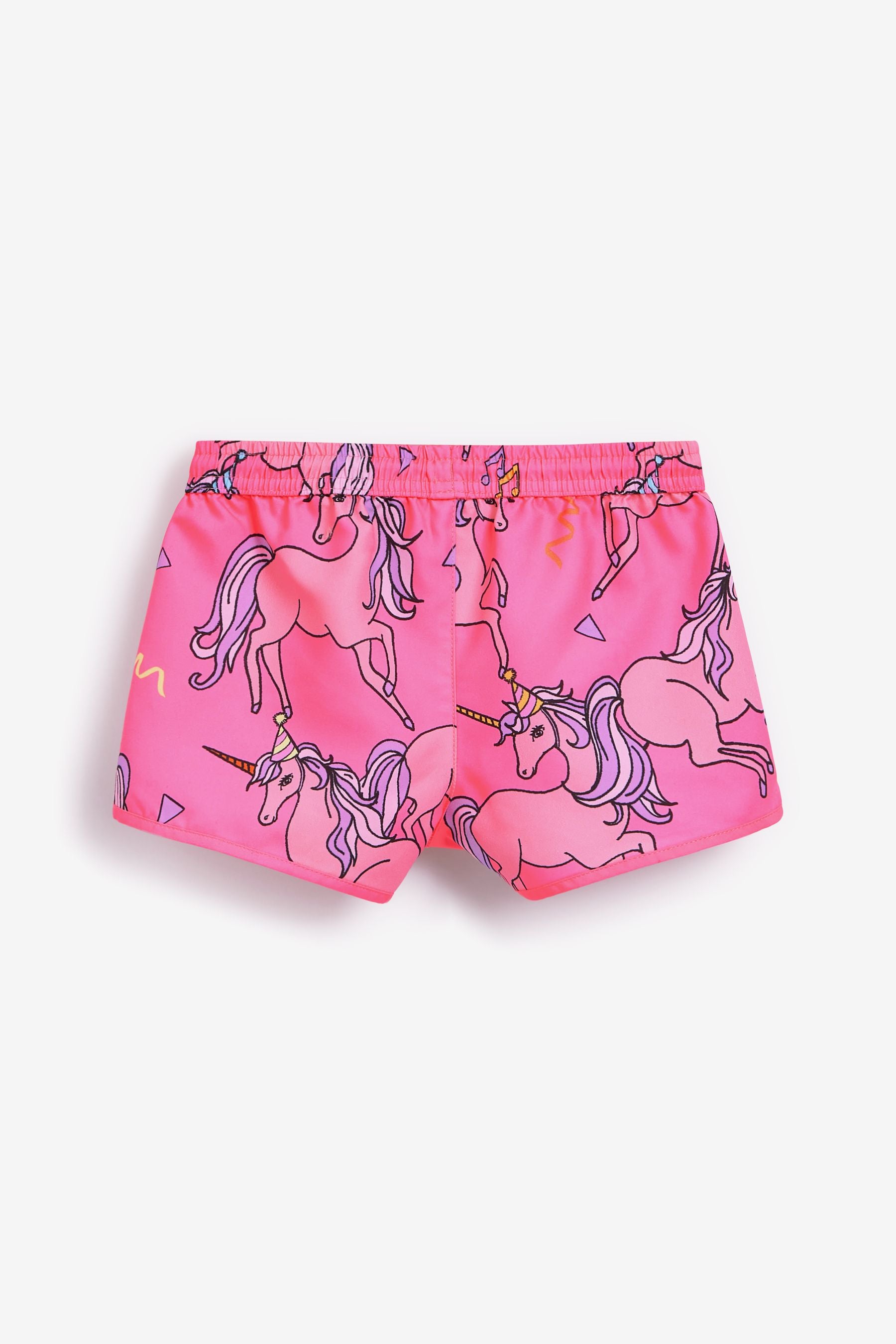 Bright Pink Quick Dry Beach Shorts