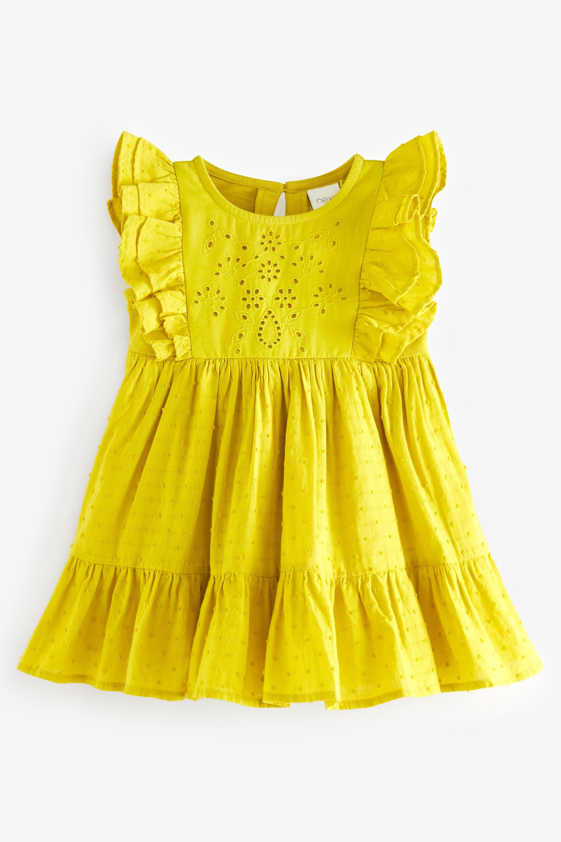 Green Cotton Sundress (3mths-7yrs)