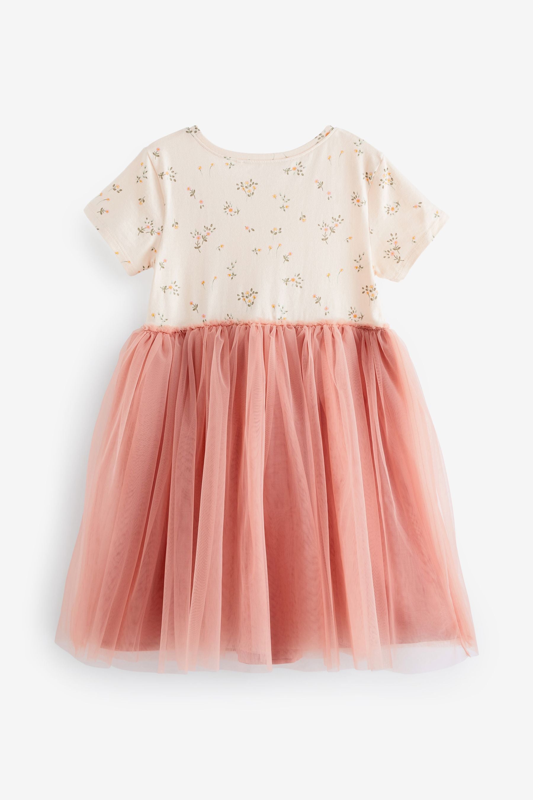 Pink Bunny Short Sleeve Party Tutu Dress (3mths-7yrs)