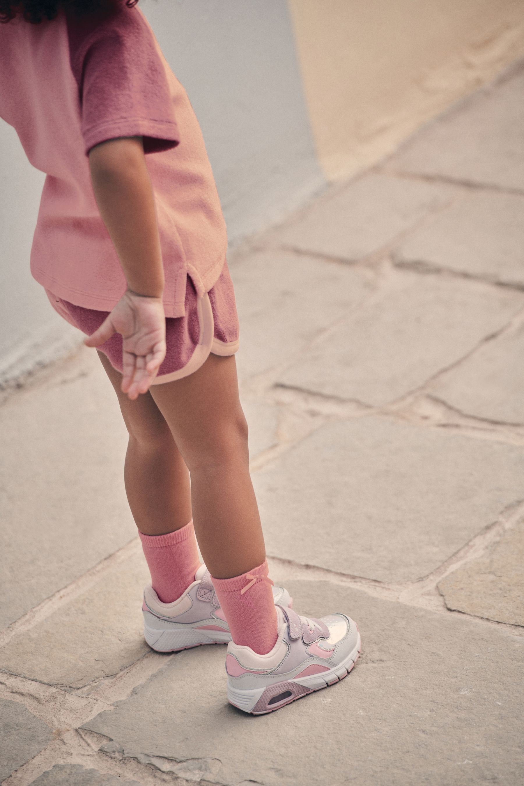 Pastel Towelling Top And Shorts Co-ord Set (3mths-7yrs)