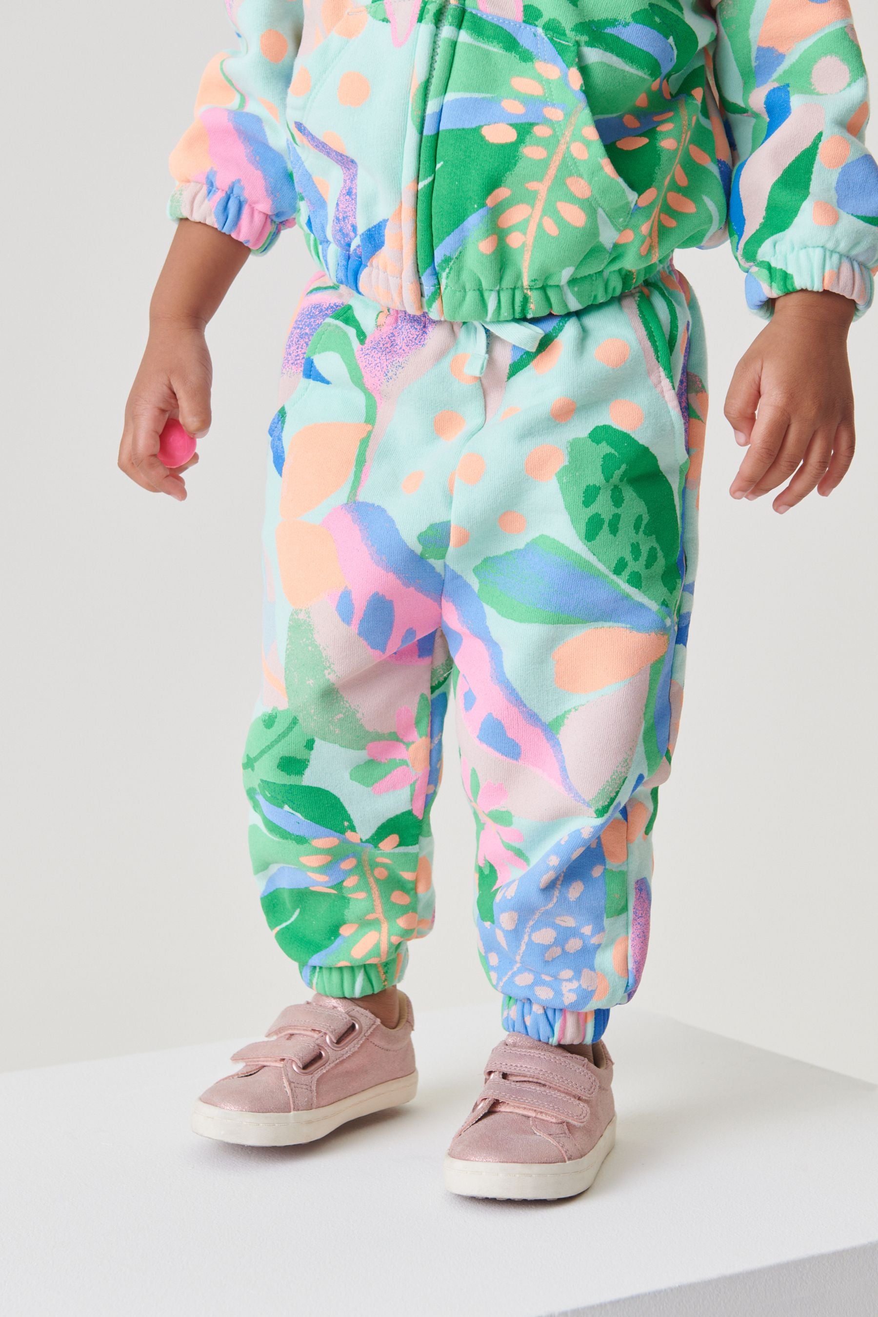 Bright Tropical Hoodie & Joggers Co-Ord Set (3mths-7yrs)