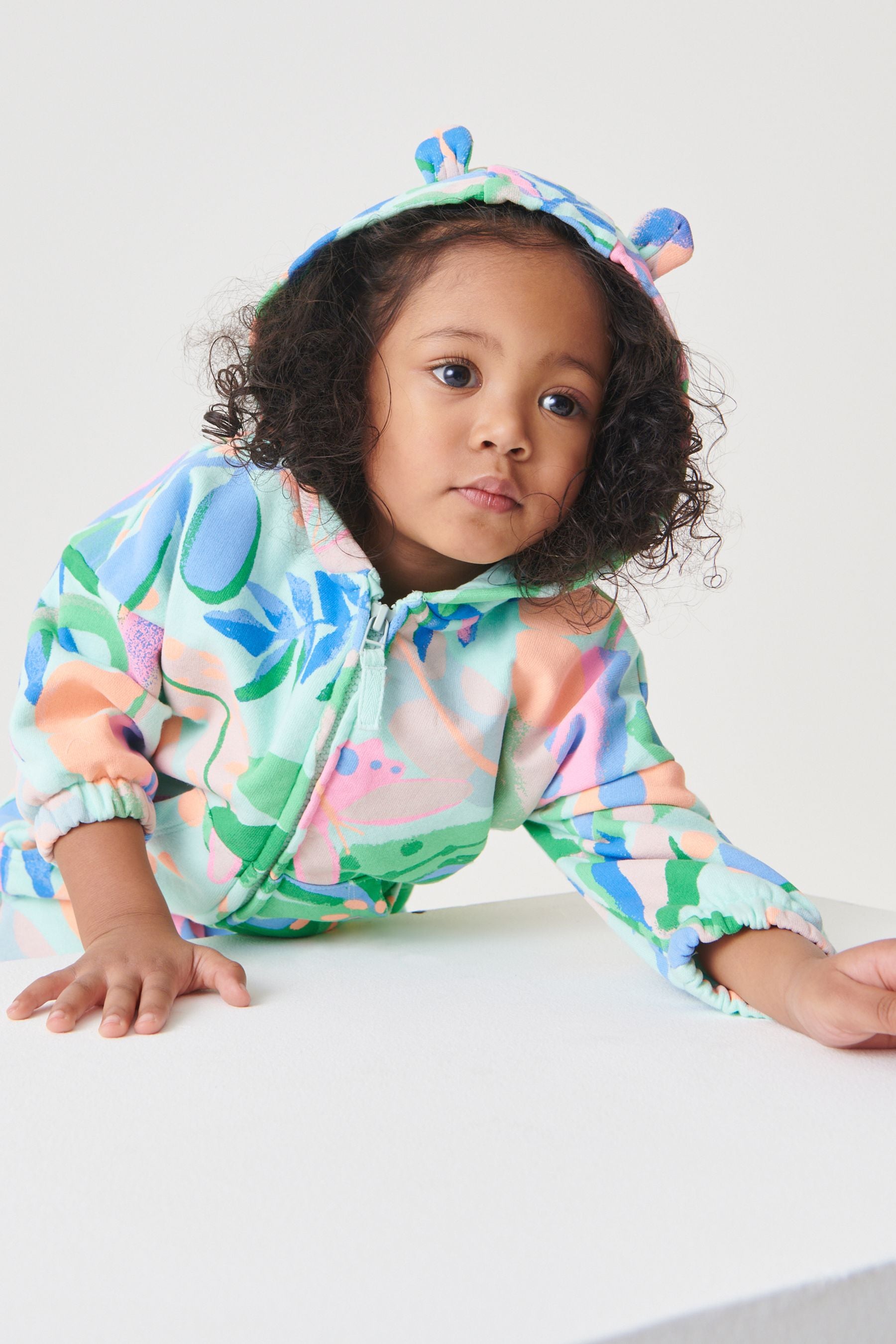 Bright Tropical Hoodie & Joggers Co-Ord Set (3mths-7yrs)