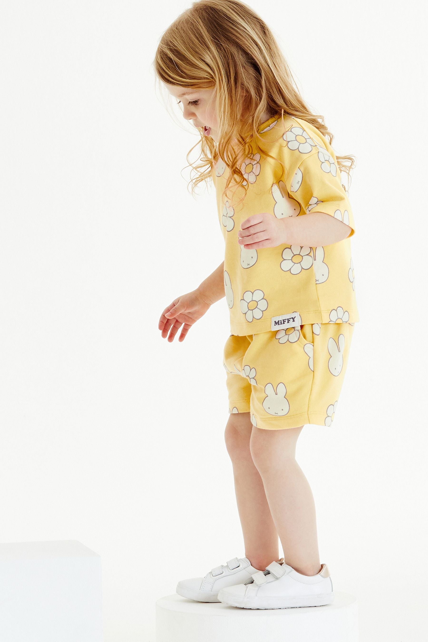 Yellow Miffy Top And Shorts Co-ord Set (3mths-7yrs)