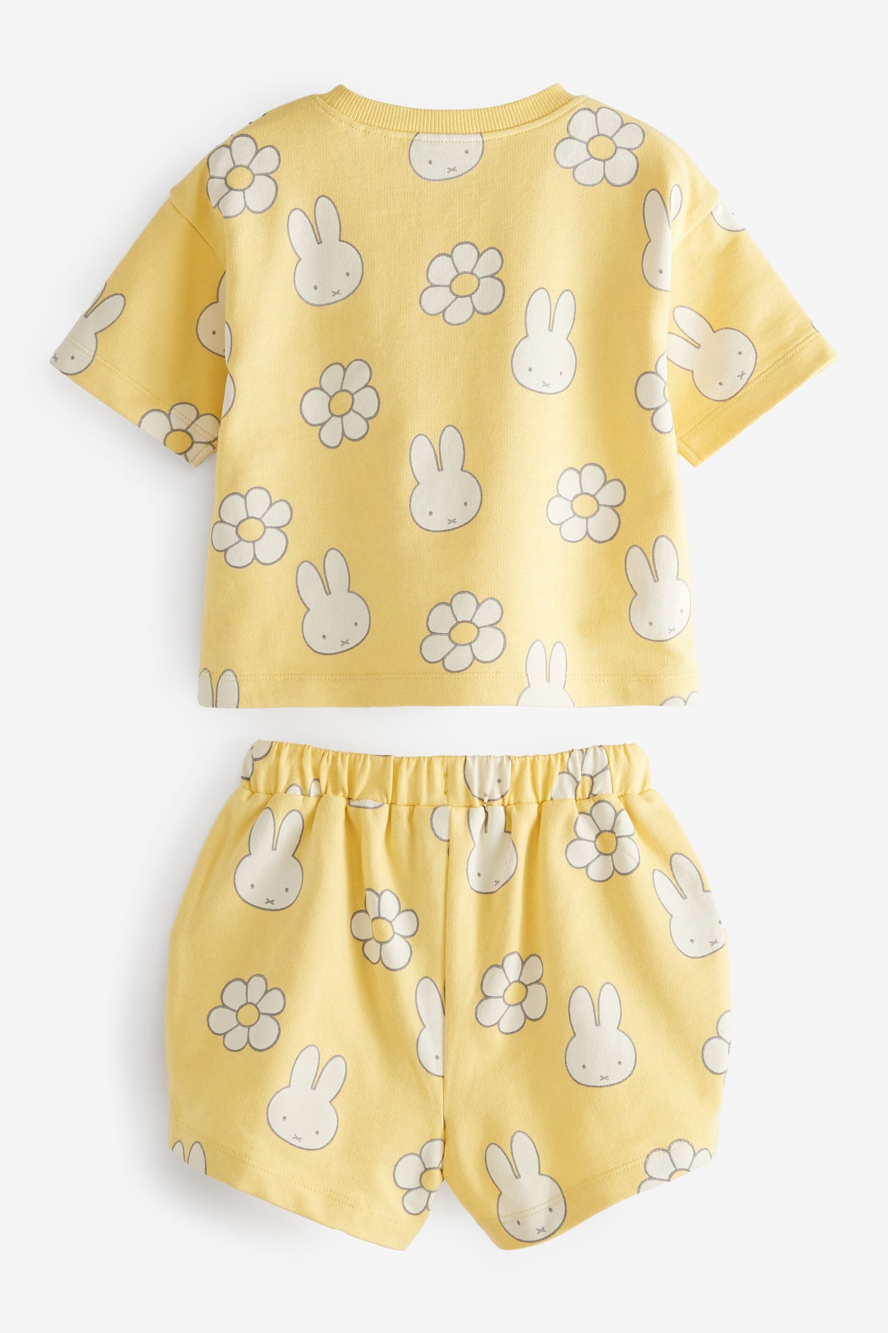 Yellow Miffy Top And Shorts Co-ord Set (3mths-7yrs)