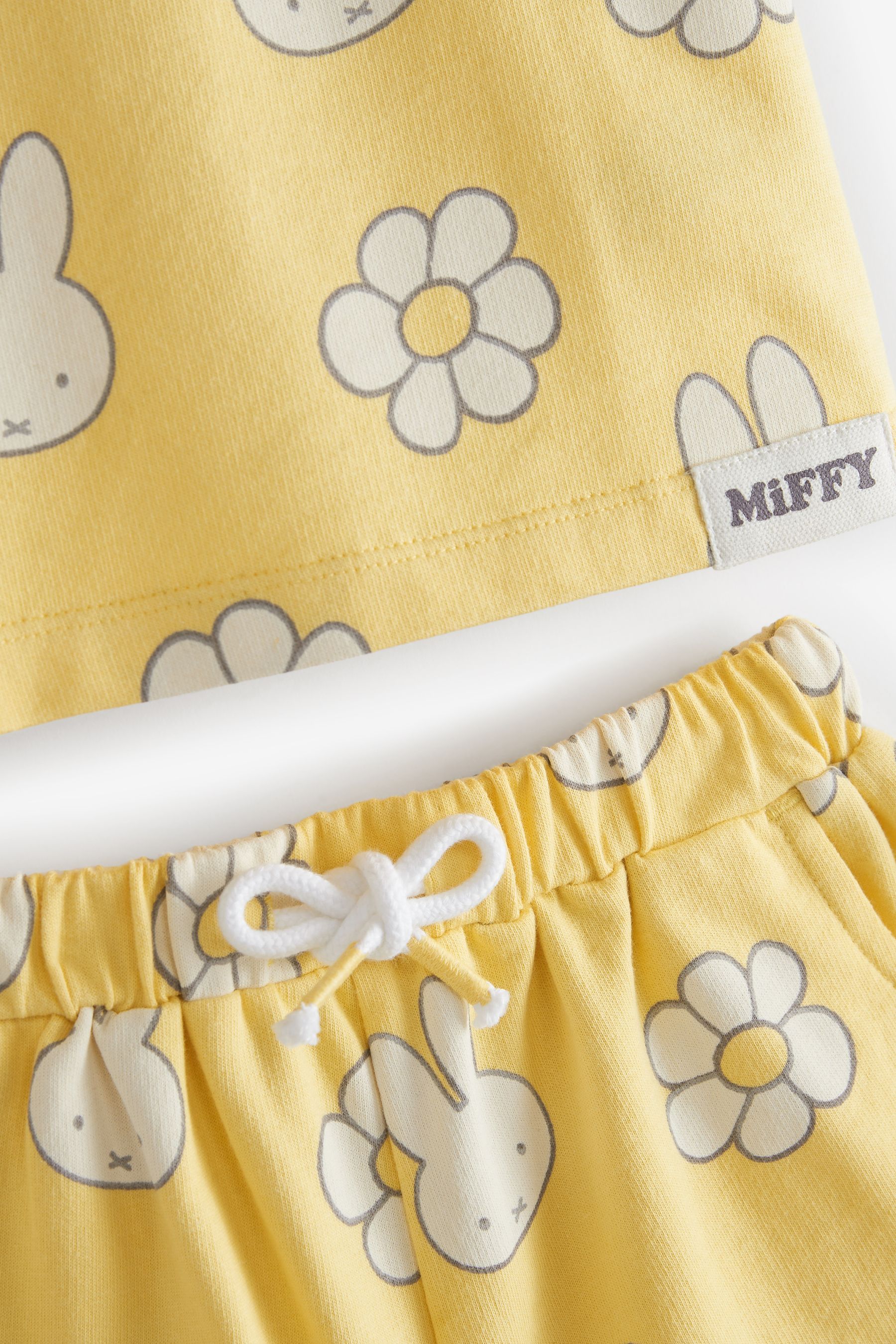 Yellow Miffy Top And Shorts Co-ord Set (3mths-7yrs)