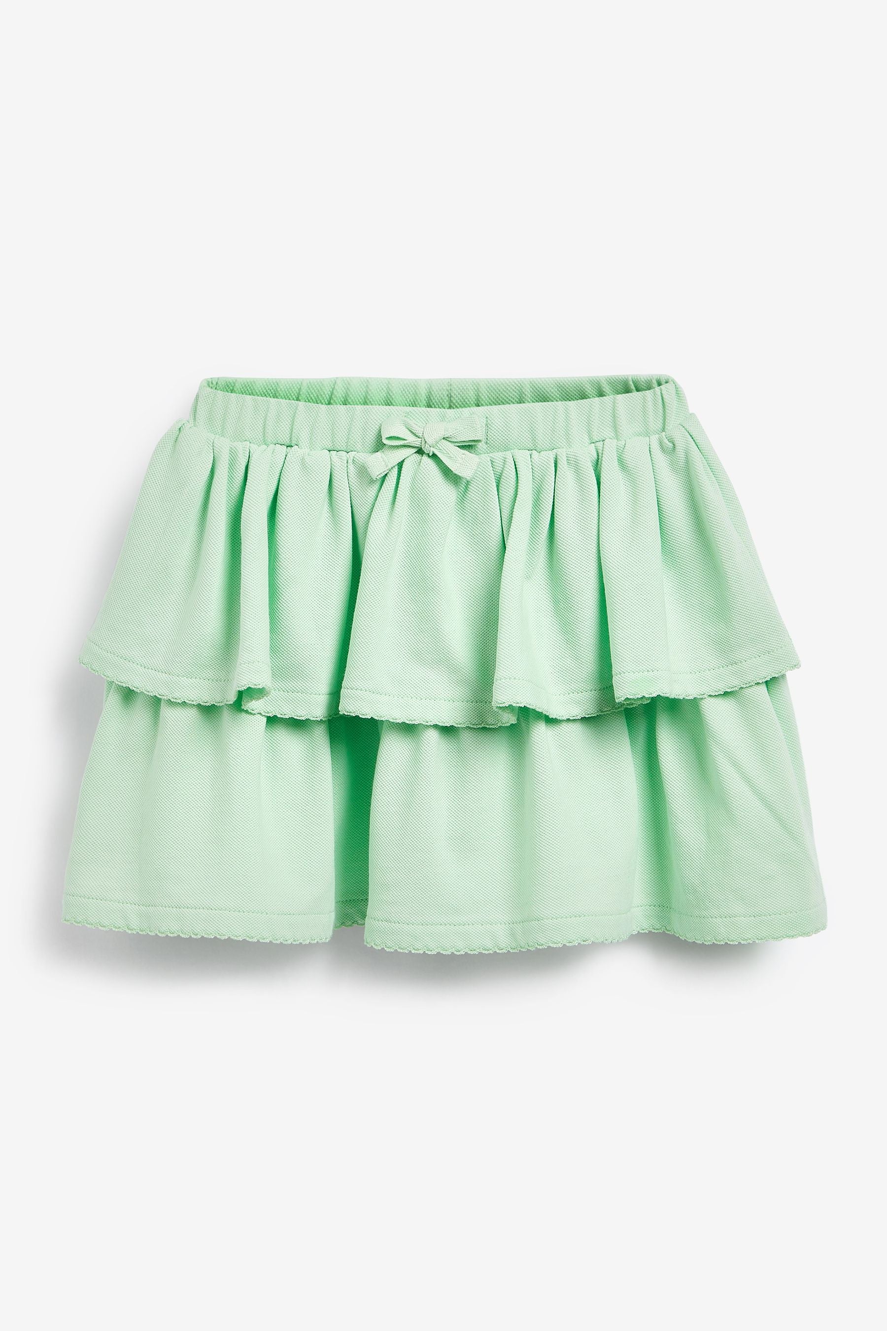 Mint Green 2 Piece Polo Top And Skirt Set (3mths-7yrs)