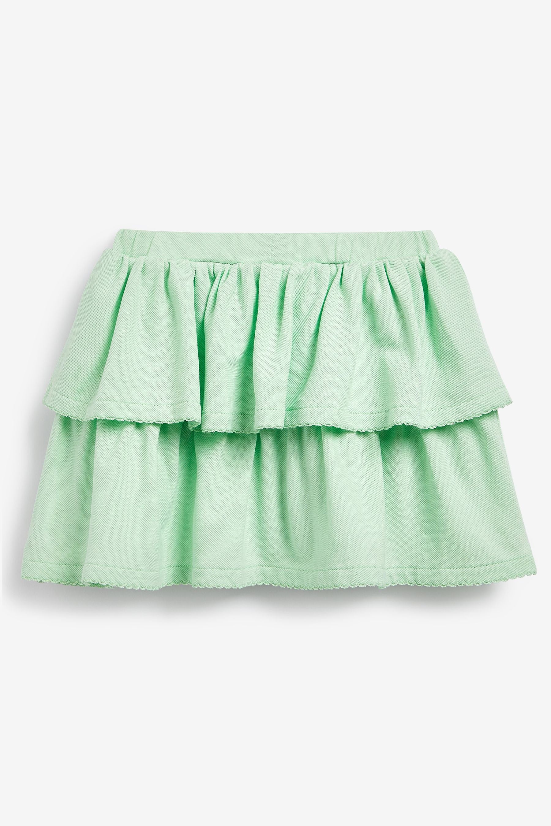 Mint Green 2 Piece Polo Top And Skirt Set (3mths-7yrs)