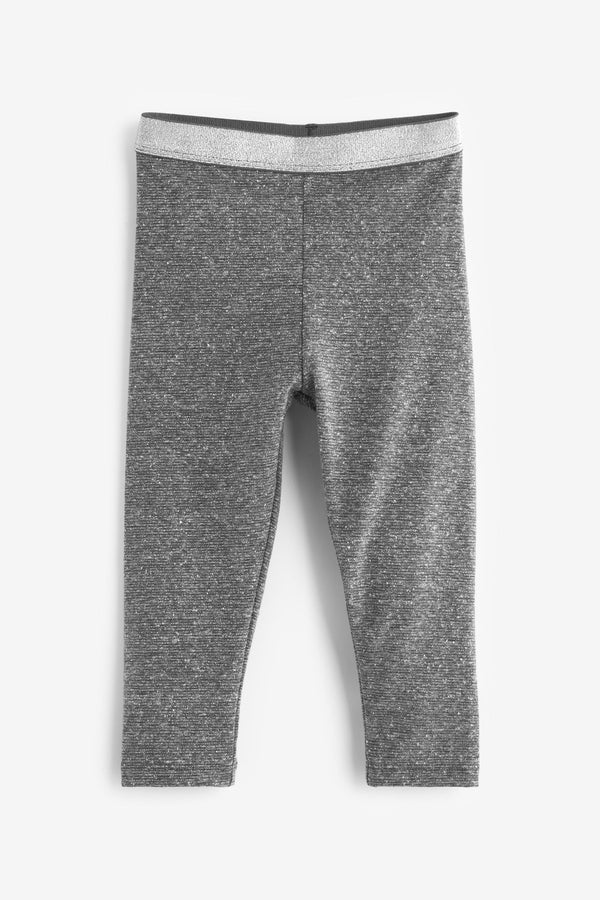 Charcoal Grey Sparkle Leggings (3mths-7yrs)