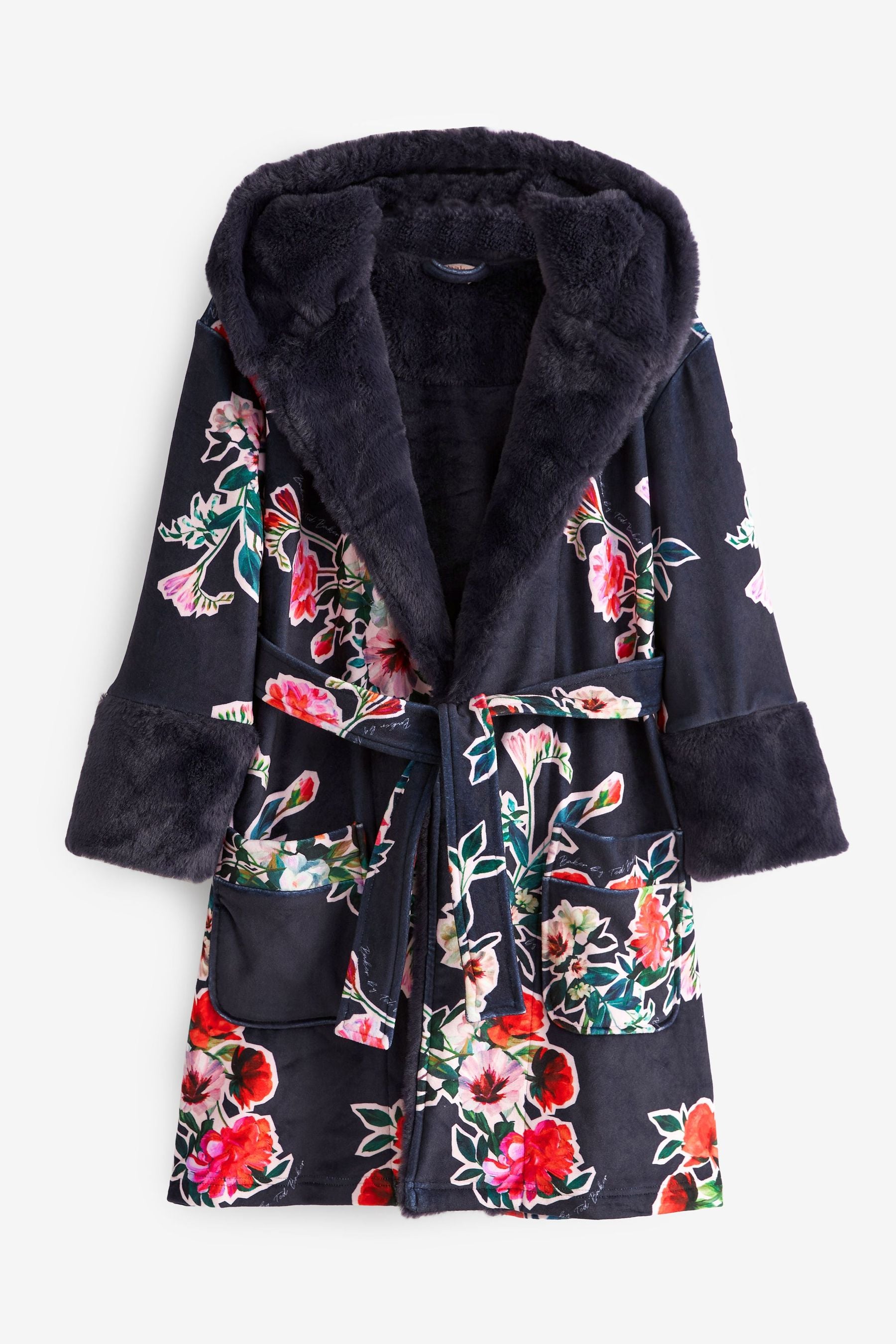 Blue Baker by Ted Baker Navy Floral Robe