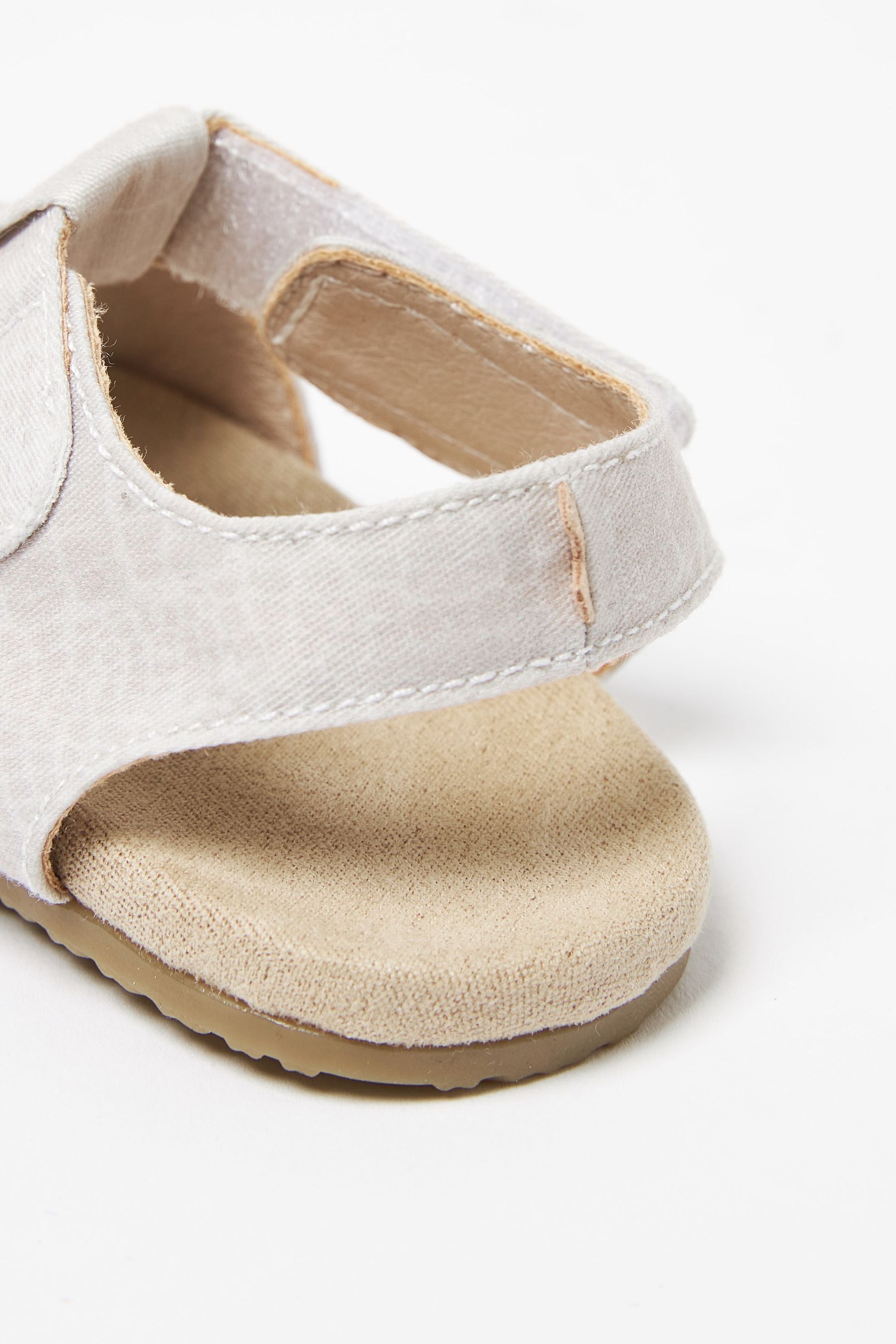 Neutral Pram Corkbed Sandals (0-24mths)