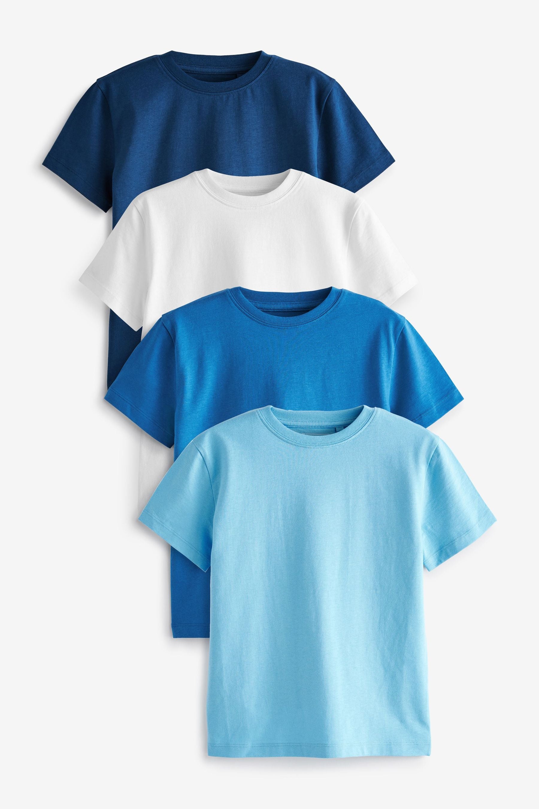 Blues Short Sleeves T-Shirts 4 Pack (3-16yrs)