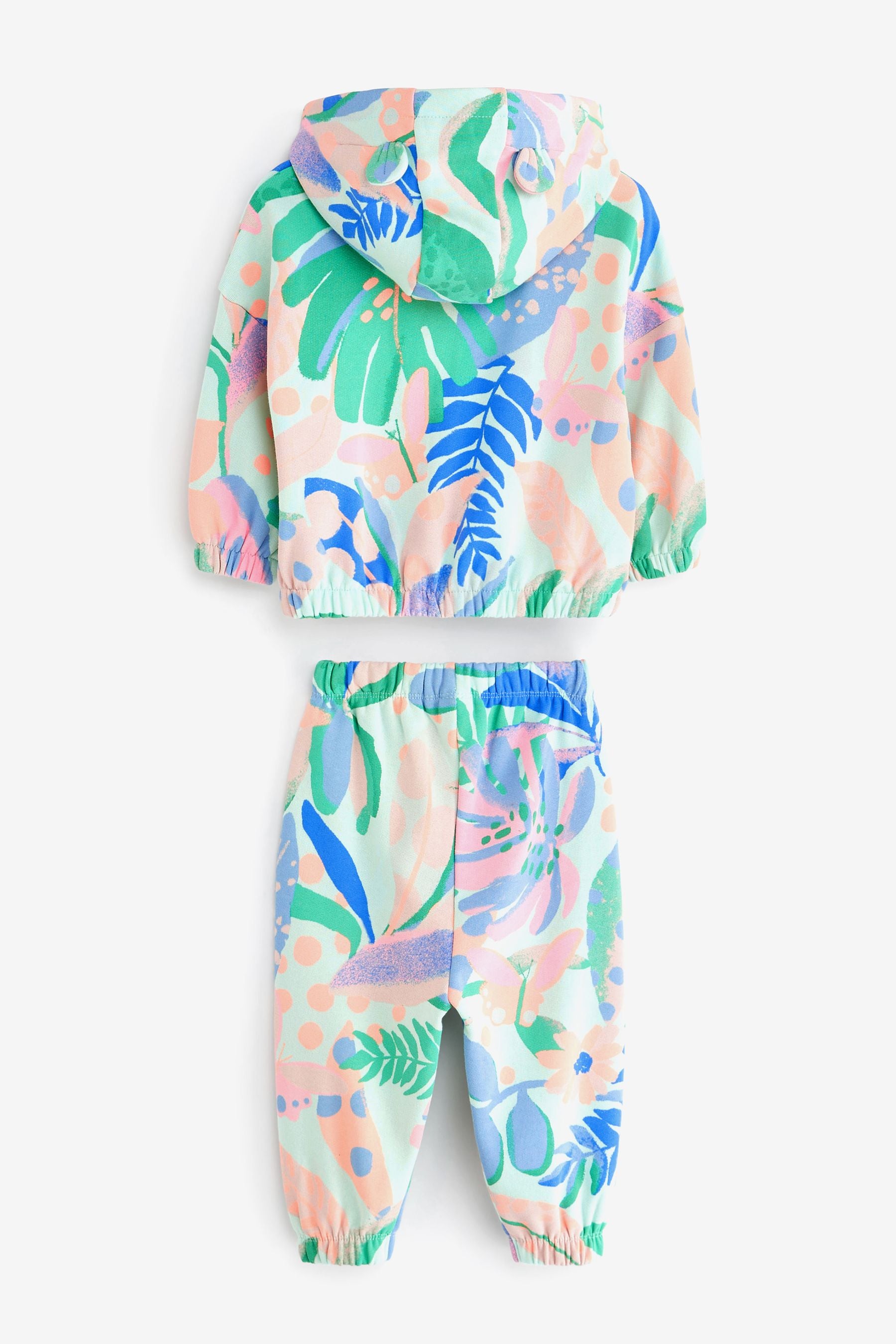 Bright Tropical Hoodie & Joggers Co-Ord Set (3mths-7yrs)