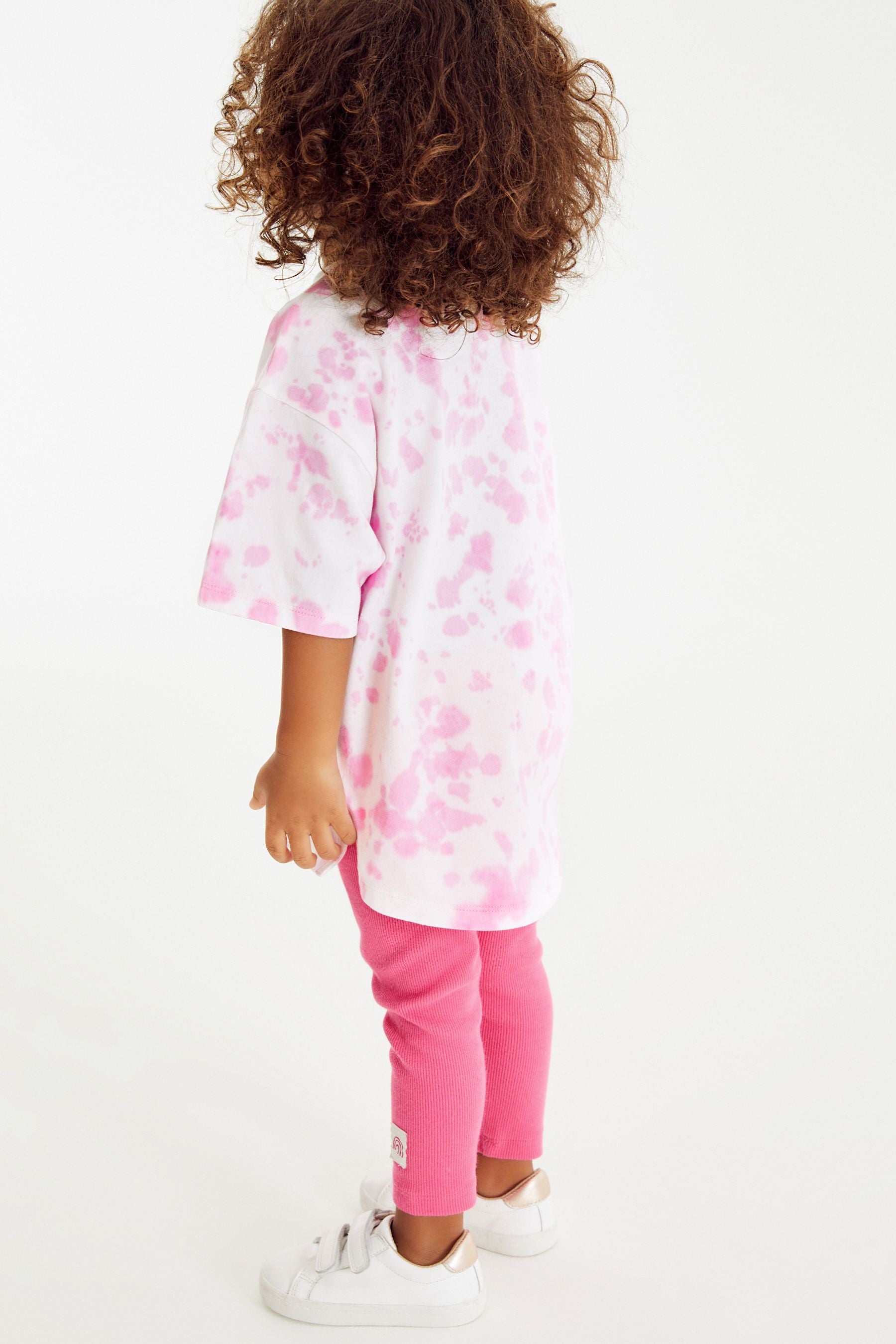 Pink Tie Dye T-Shirt and Legging Set (3mths-7yrs)