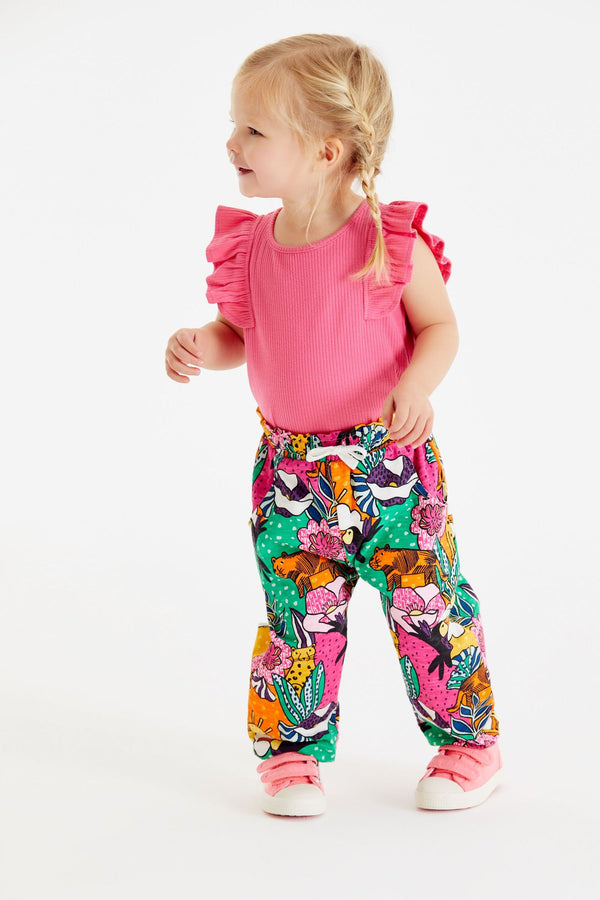 Multi Tropical Jersey Trousers (3mths-7yrs)