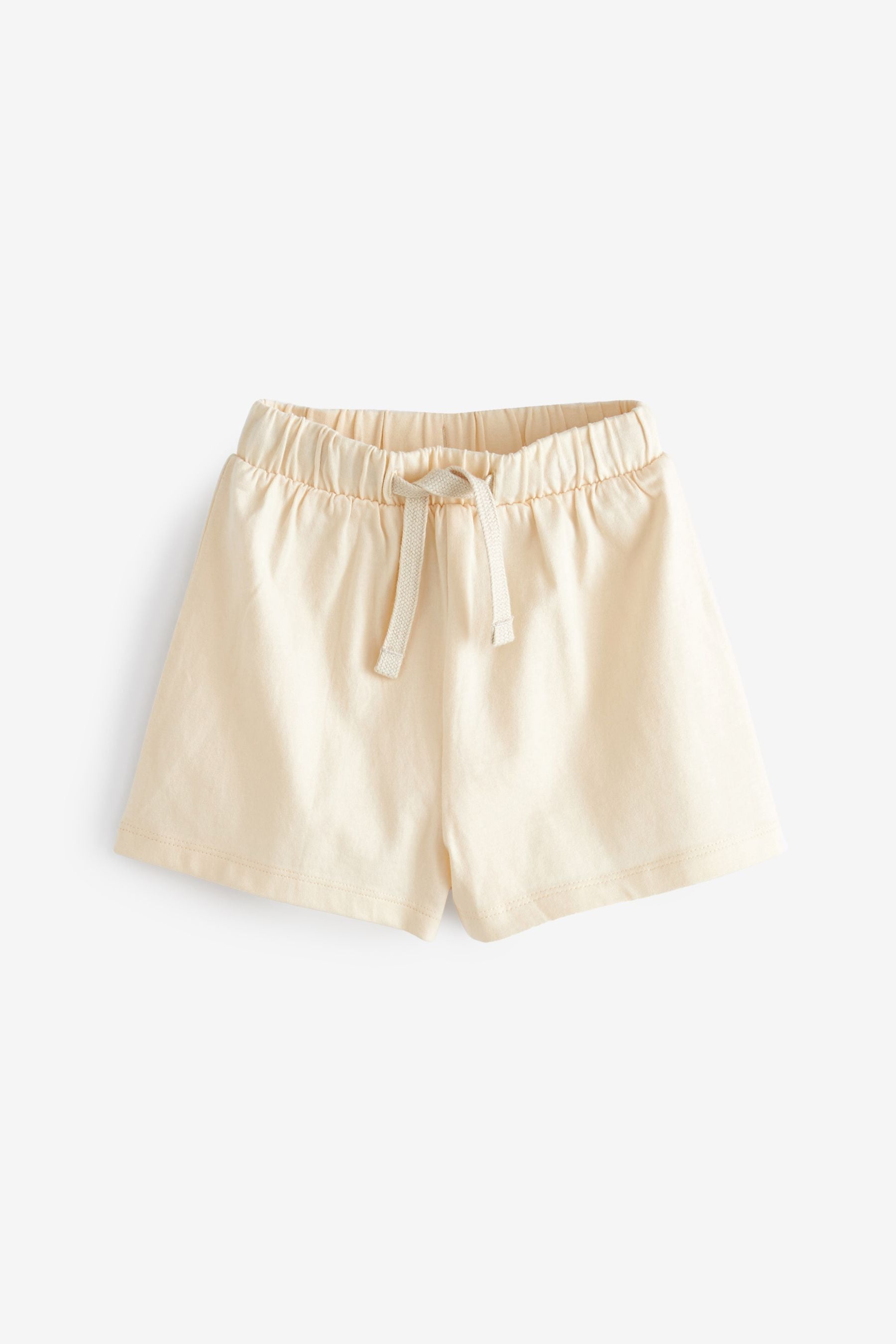 Neutral Spots/Stripes 5 Pack Jersey Shorts (3mths-7yrs)