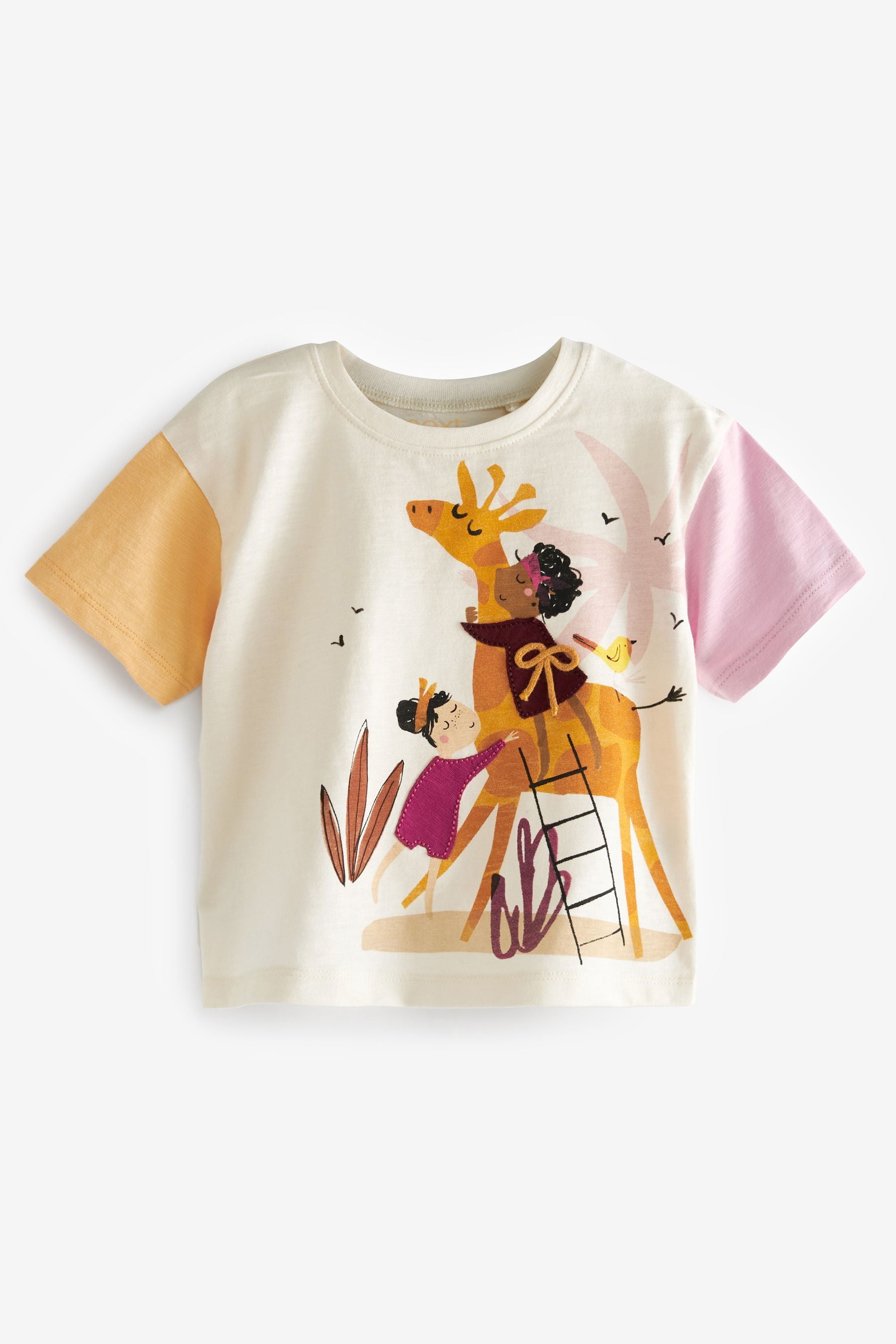 Purple Safari 5 Pack T-Shirts (3mths-7yrs)