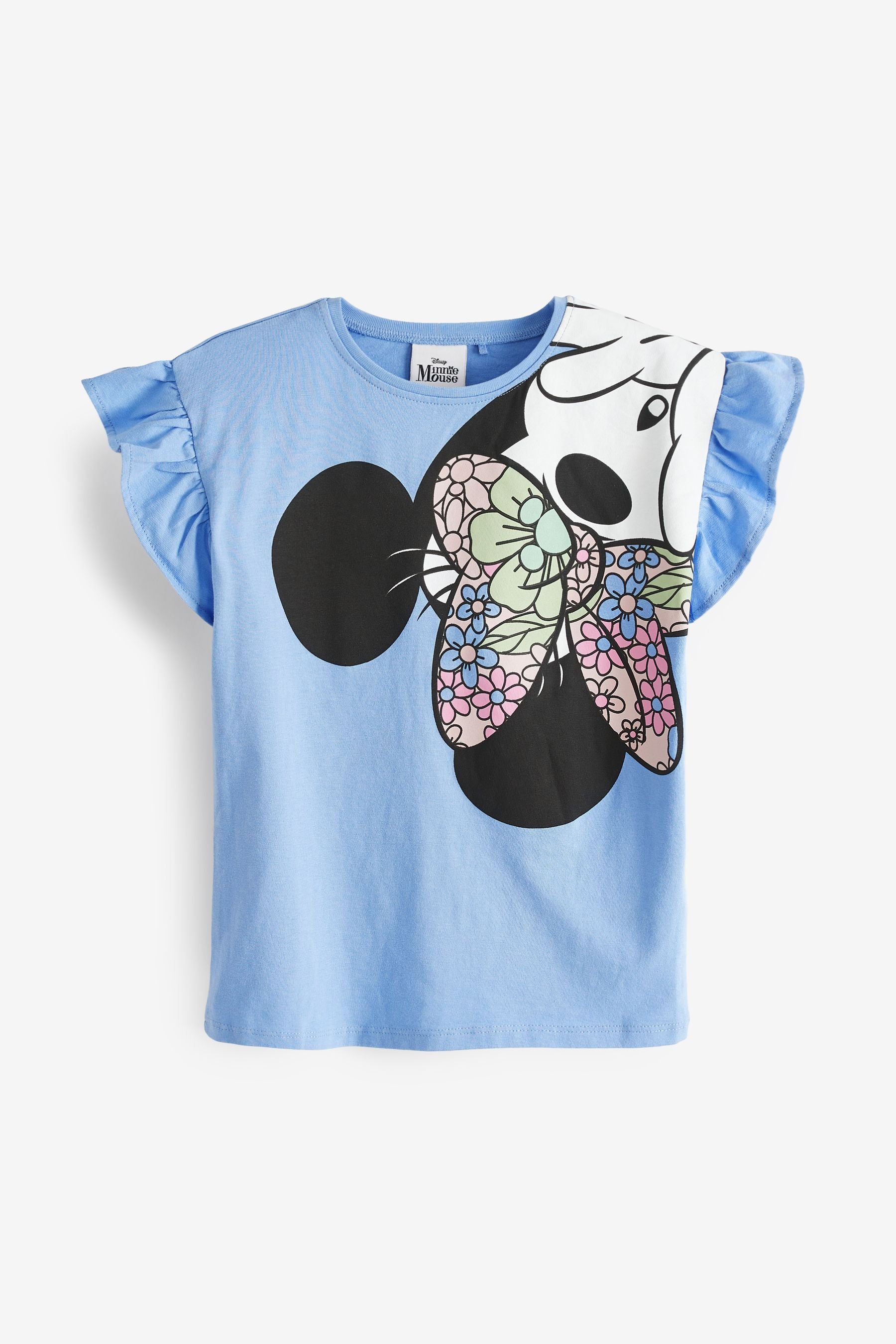 Blue Minnie Mouse T-Shirt (3mths-7yrs)