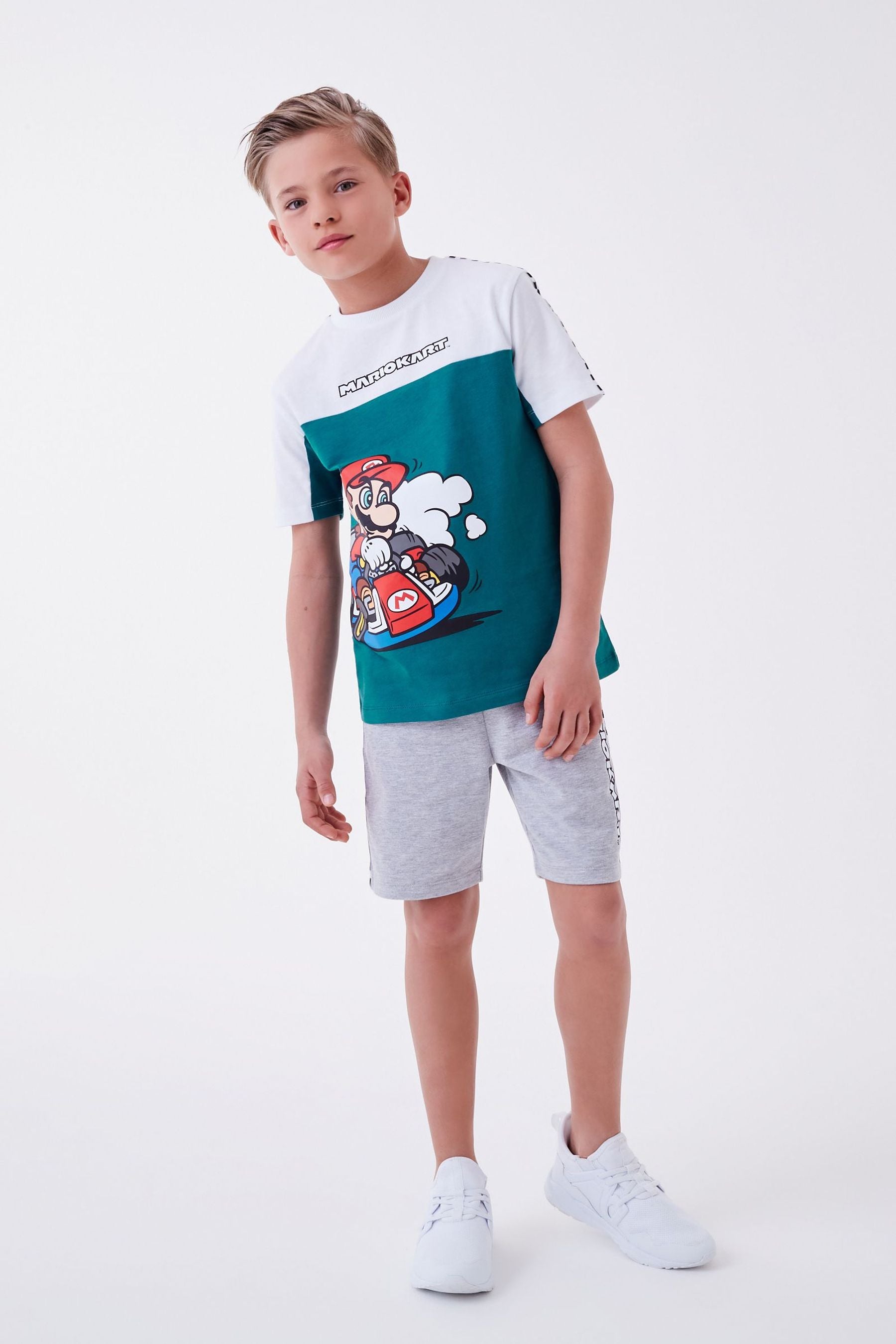 Mario Kart Gaming T-Shirt and Short Set (3-16yrs)