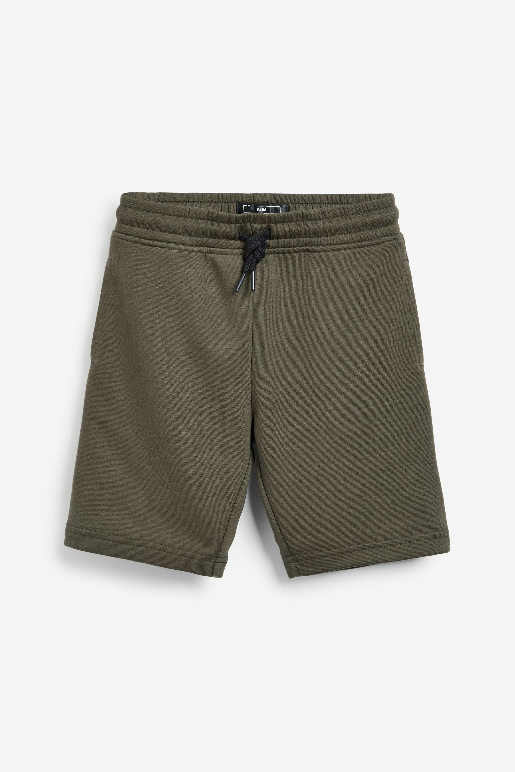 Grey/Navy Blue/Black/Khaki Green 4 Pack Shorts (3-16yrs)