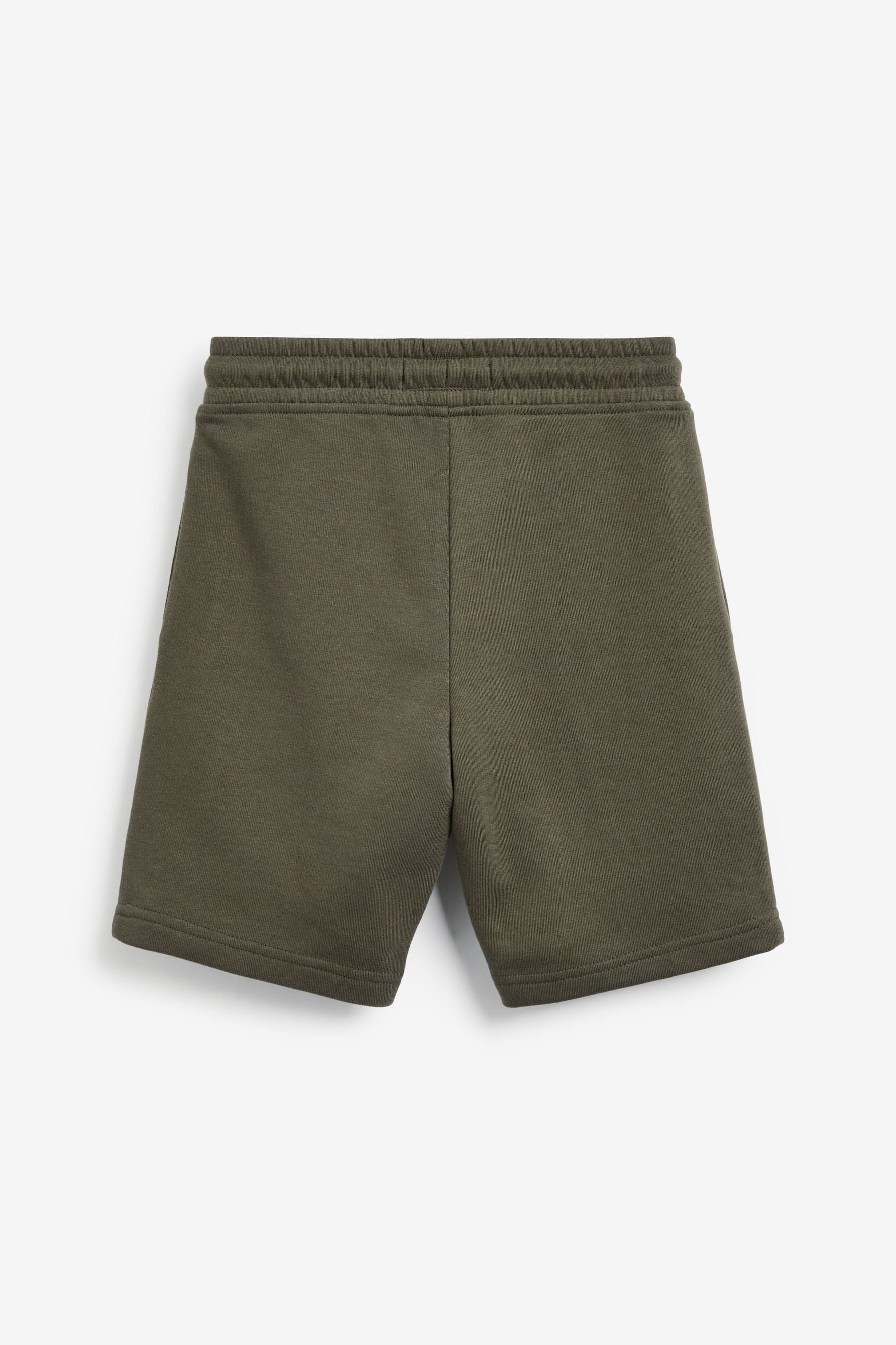 Grey/Navy Blue/Black/Khaki Green 4 Pack Shorts (3-16yrs)